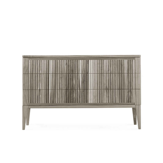 Luxury Walnut Wood Chest of Drawers Modern Italian Style for Villa
