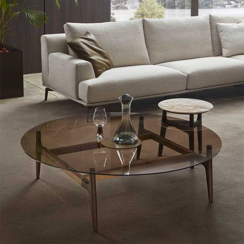 Luxury Dune Coffee Table Modern Italian Style for Villa