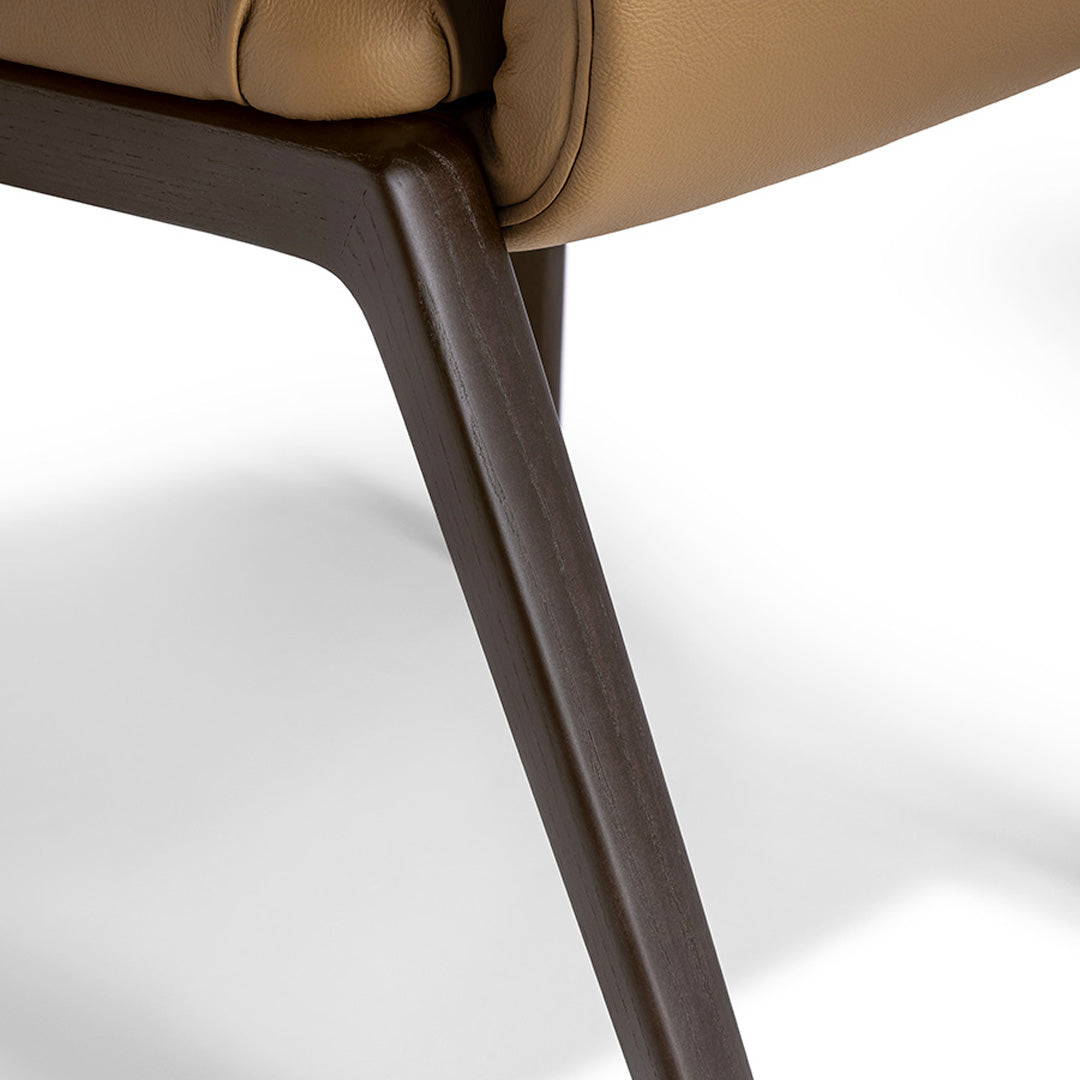 Duo Dining Chair – Sinuous Leather – Poltrona Frau Statement | 5687001*0001_SC/66India