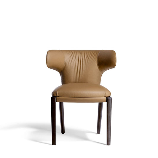 Luxury Upholstered Small Armchair Modern Italian Style for Villa