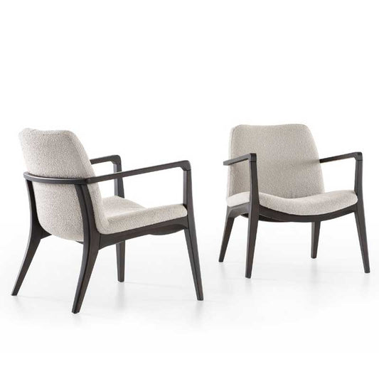 Luxury Ellen Lounge Armchair Modern Italian Style for Villa