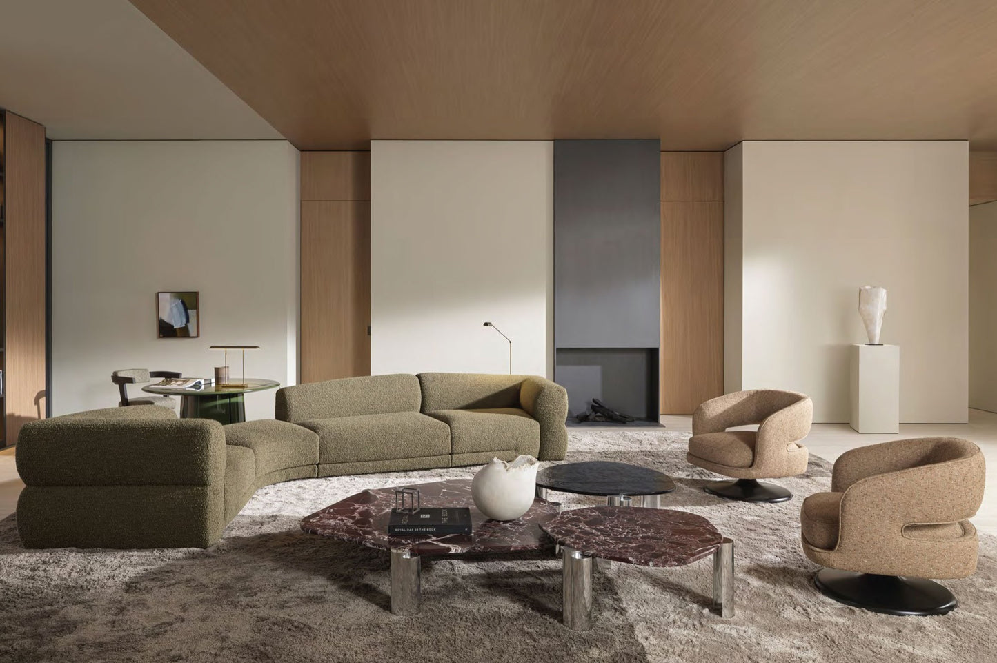 Luxury Emile Modular Sofa Modern Italian Style for Villa