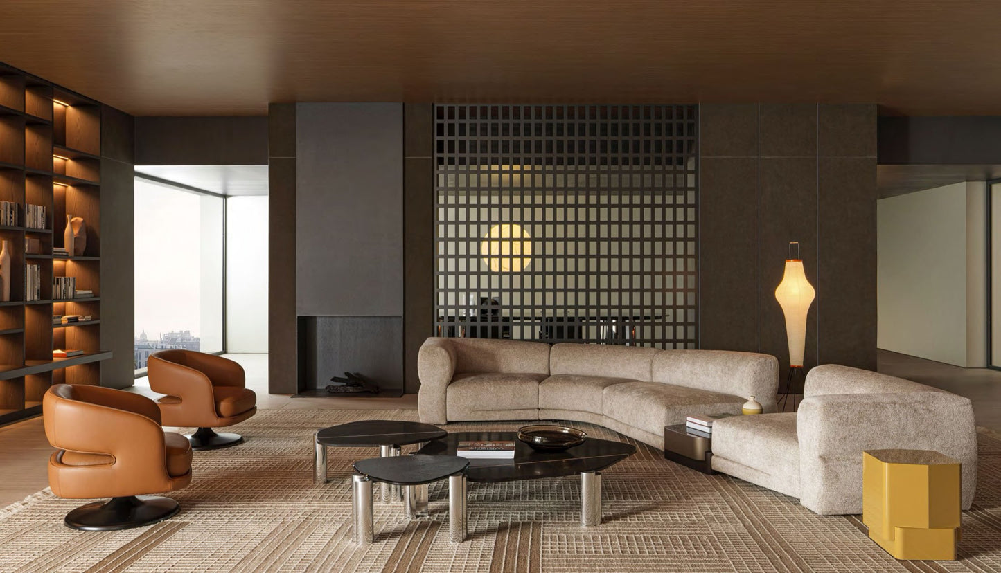 Luxury Emile Modular Sofa Modern Italian Style for Villa