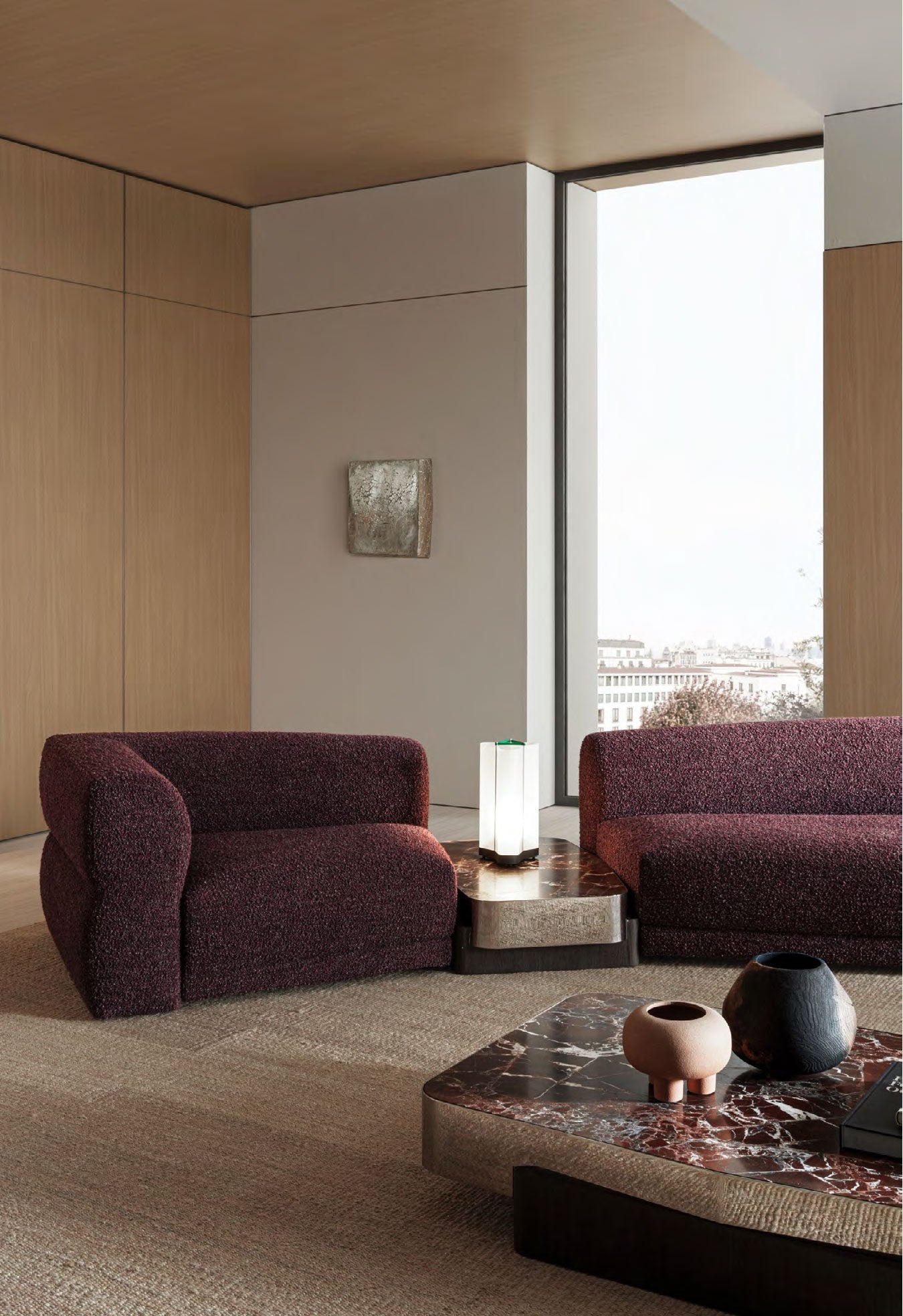 Luxury Emile Modular Sofa Modern Italian Style for Villa