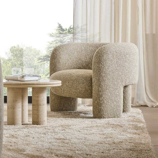 Luxury Emma Lounge Armchair Modern Italian Style for Villa