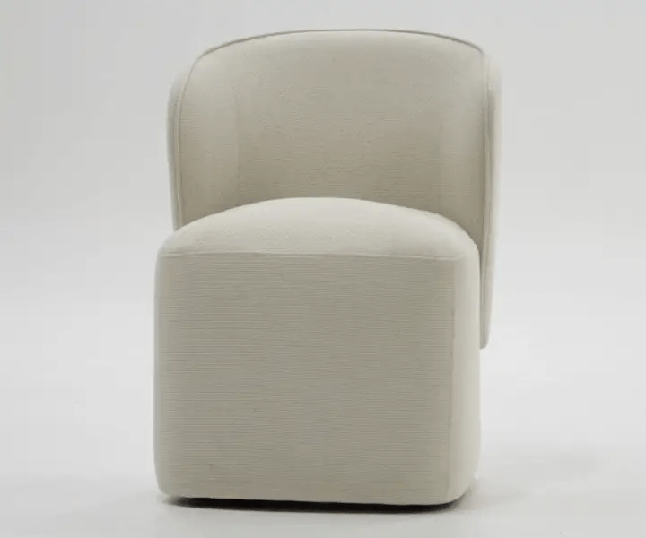 Fabric Swivel Dining Chair | OROA Modern Souza