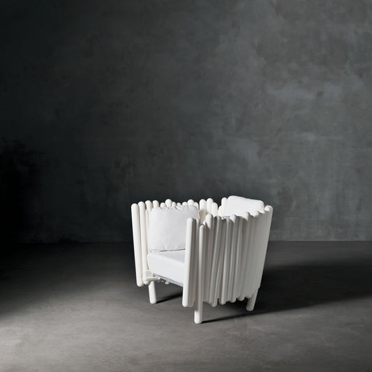 Luxury CANISSE Armchair Modern Italian Style for Villa
