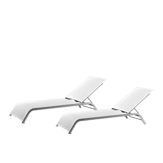 Luxury LAZY Sunbed Set Modern Italian Style for Villa