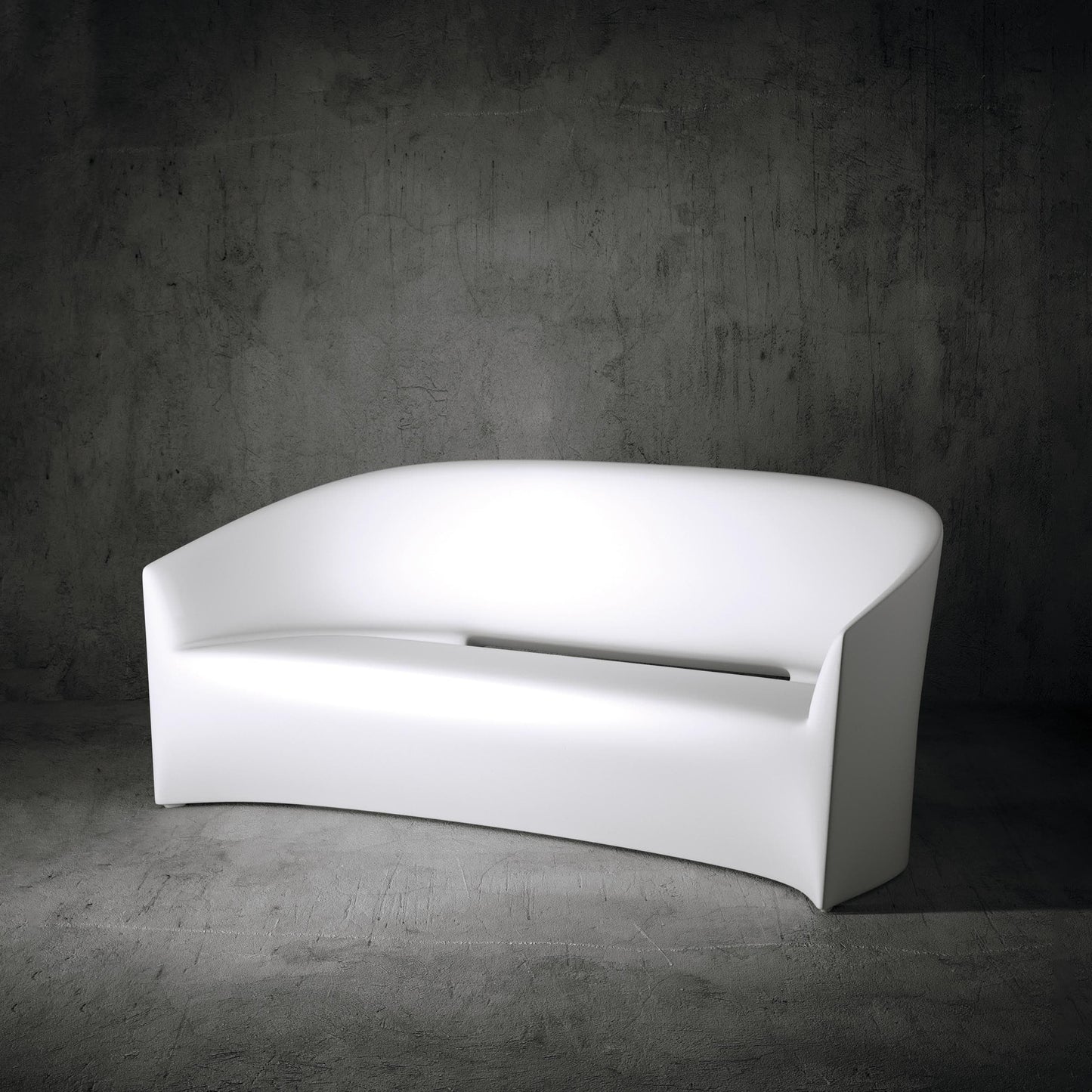 Pine Beach Two Seater Sofa – Serralunga Italian Polyethylene Outdoor Statement