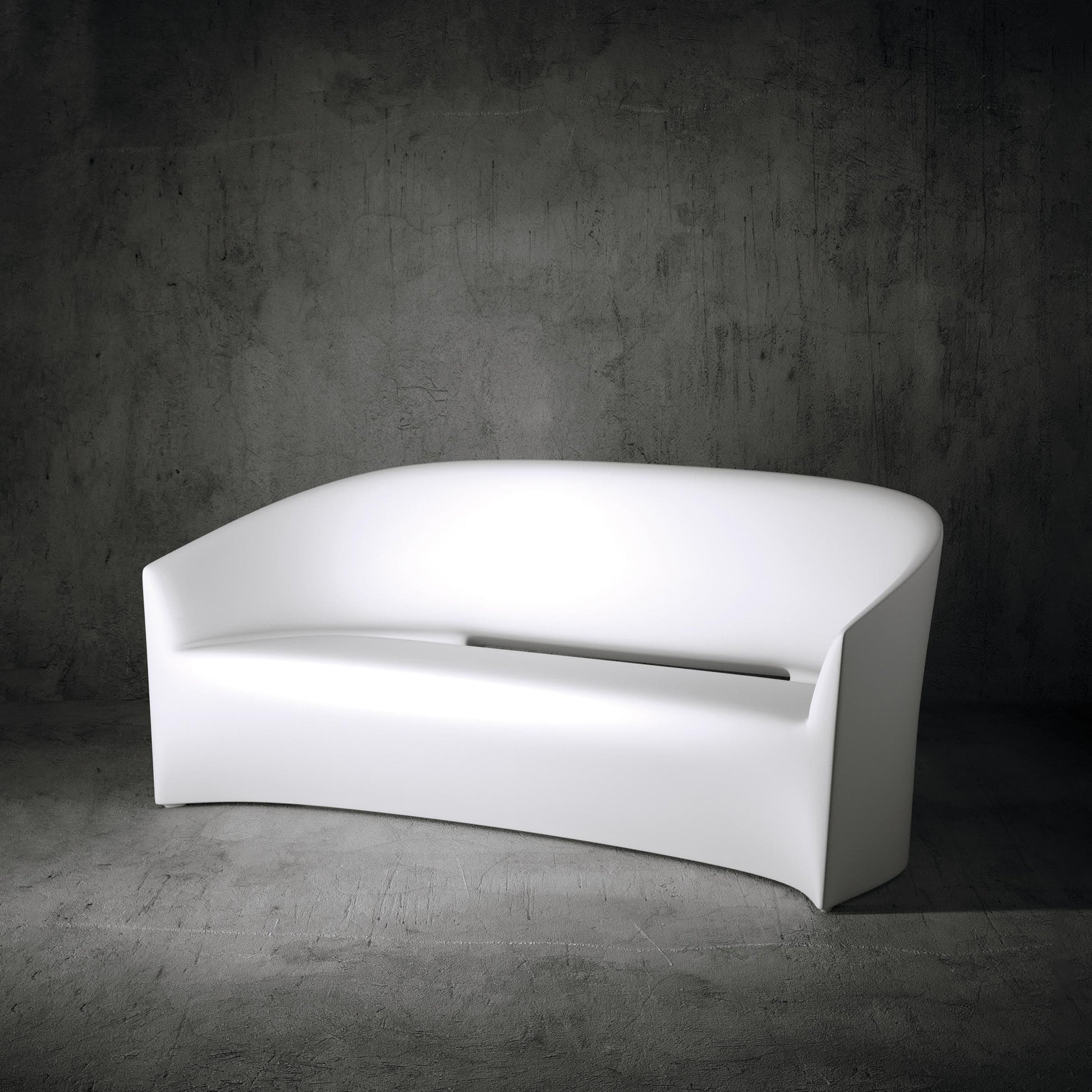 Pine Beach Two Seater Sofa – Serralunga Italian Polyethylene Outdoor Statement