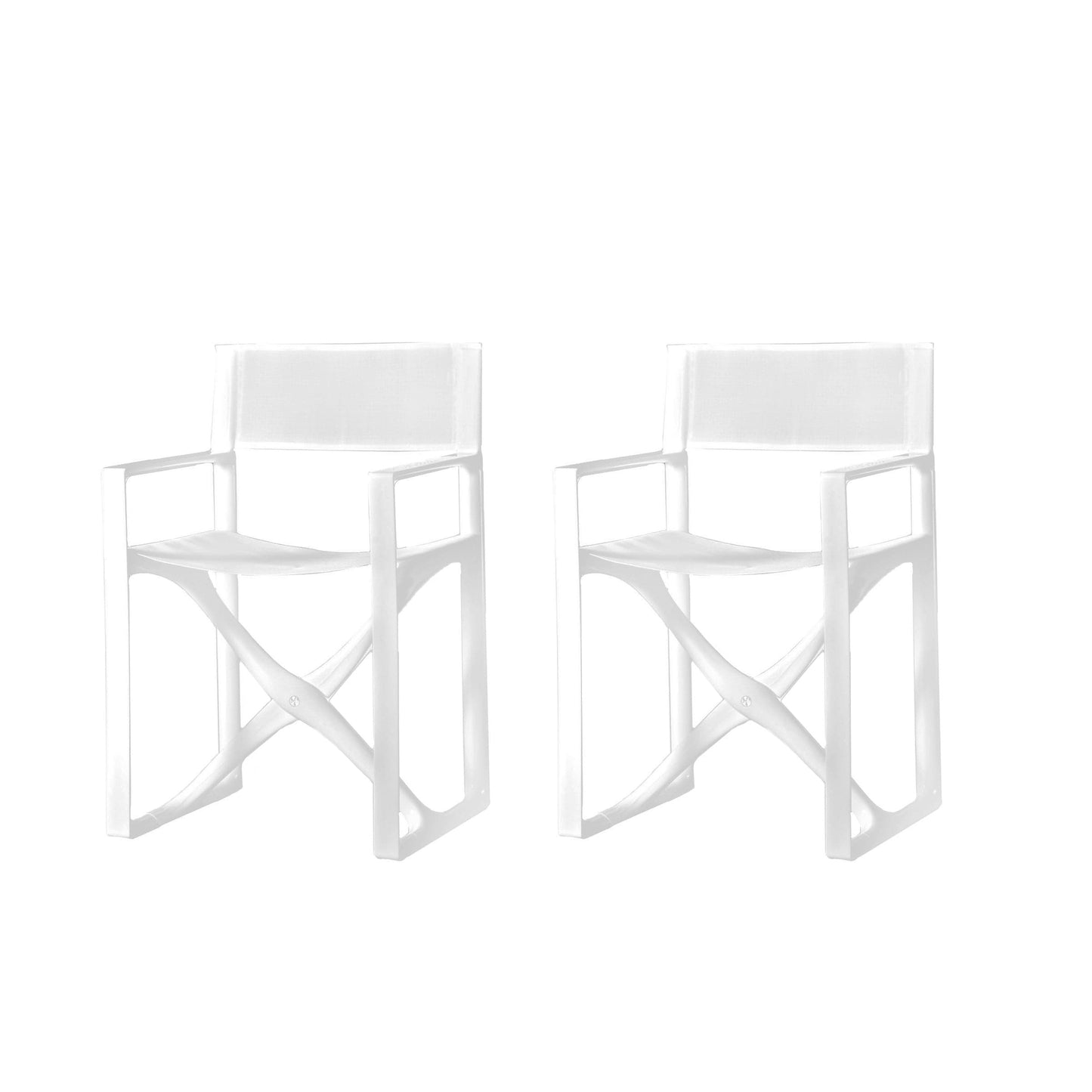 Regista Folding Dining Chair – Polyethylene Designer Piece by Serralunga