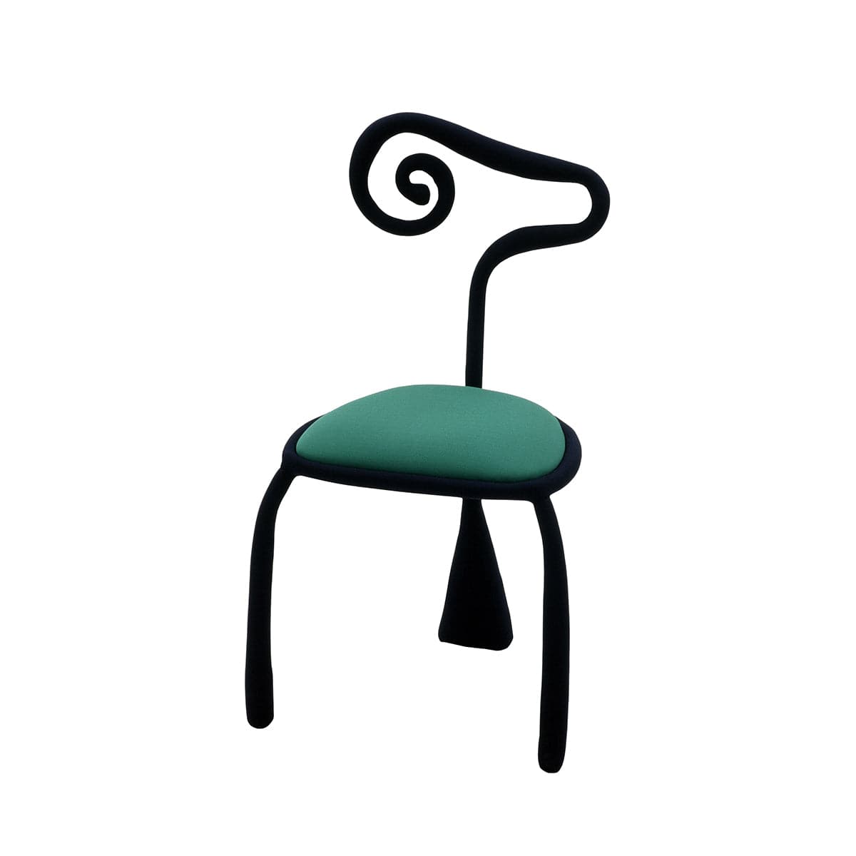 Miro Dining Chairs – Sculptural Iron and Wood Set by Studio65 | S65-cod-38