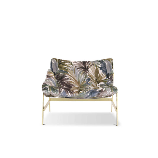 Luxury HAMMOCK Fabric Armchair Modern Italian Style for Villa