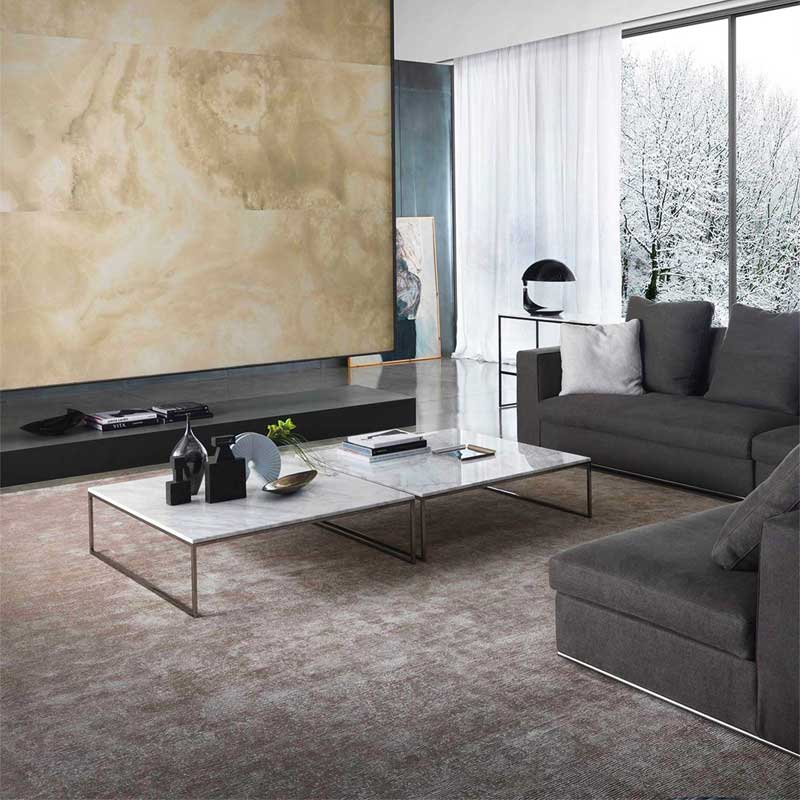 Luxury Frame Coffee Table Modern Italian Style for Villa
