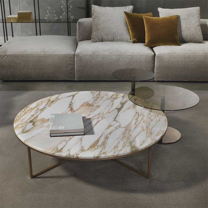 Luxury Frame Coffee Table Modern Italian Style for Villa