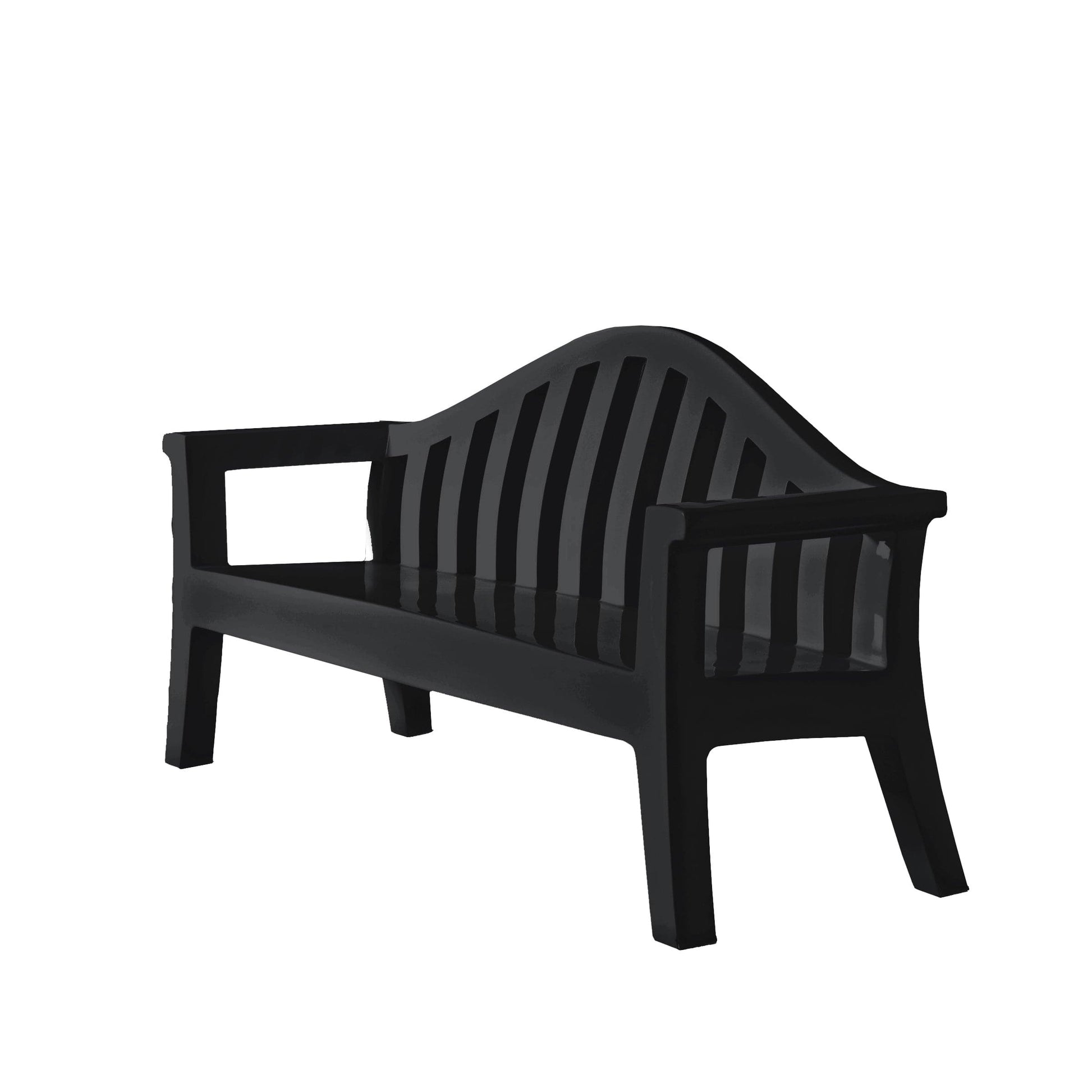 Outdoor Bench – Sculptural Giulietta Polyethylene Statement Piece by Rizzatto