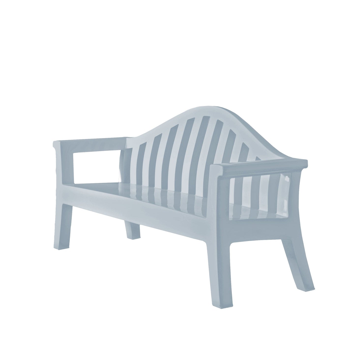 Outdoor Bench – Sculptural Giulietta Polyethylene Statement Piece by Rizzatto