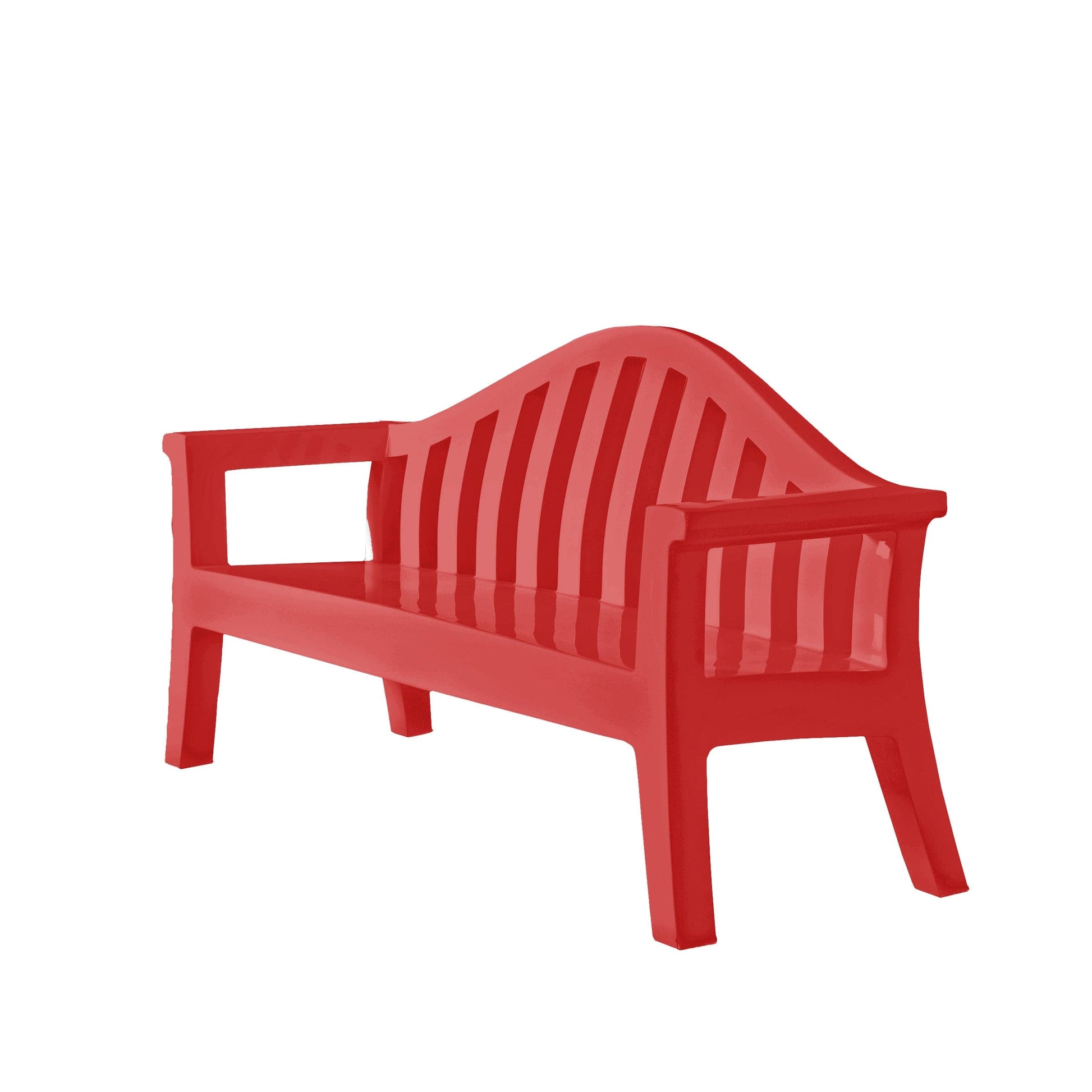 Outdoor Bench – Sculptural Giulietta Polyethylene Statement Piece by Rizzatto