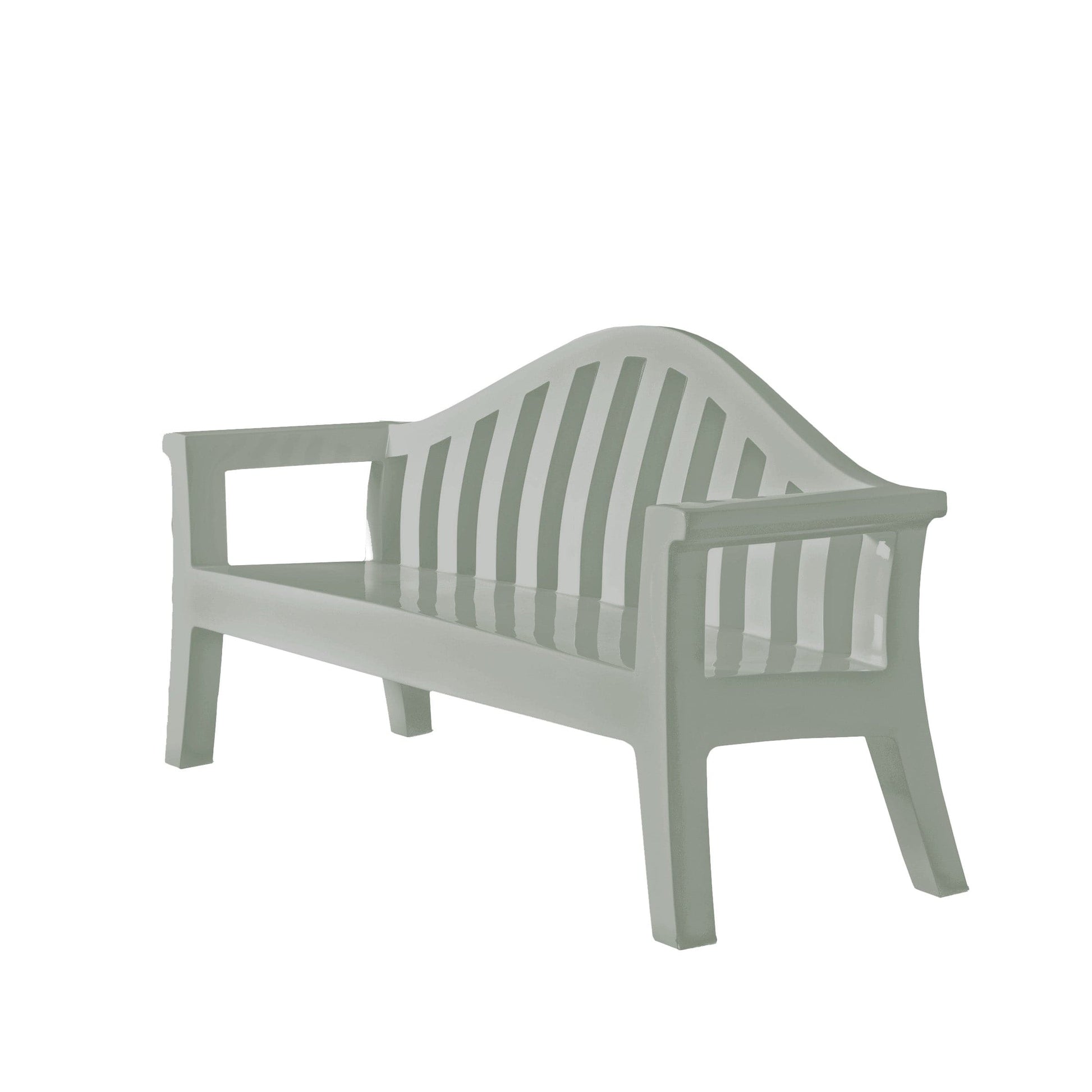 Outdoor Bench – Sculptural Giulietta Polyethylene Statement Piece by Rizzatto