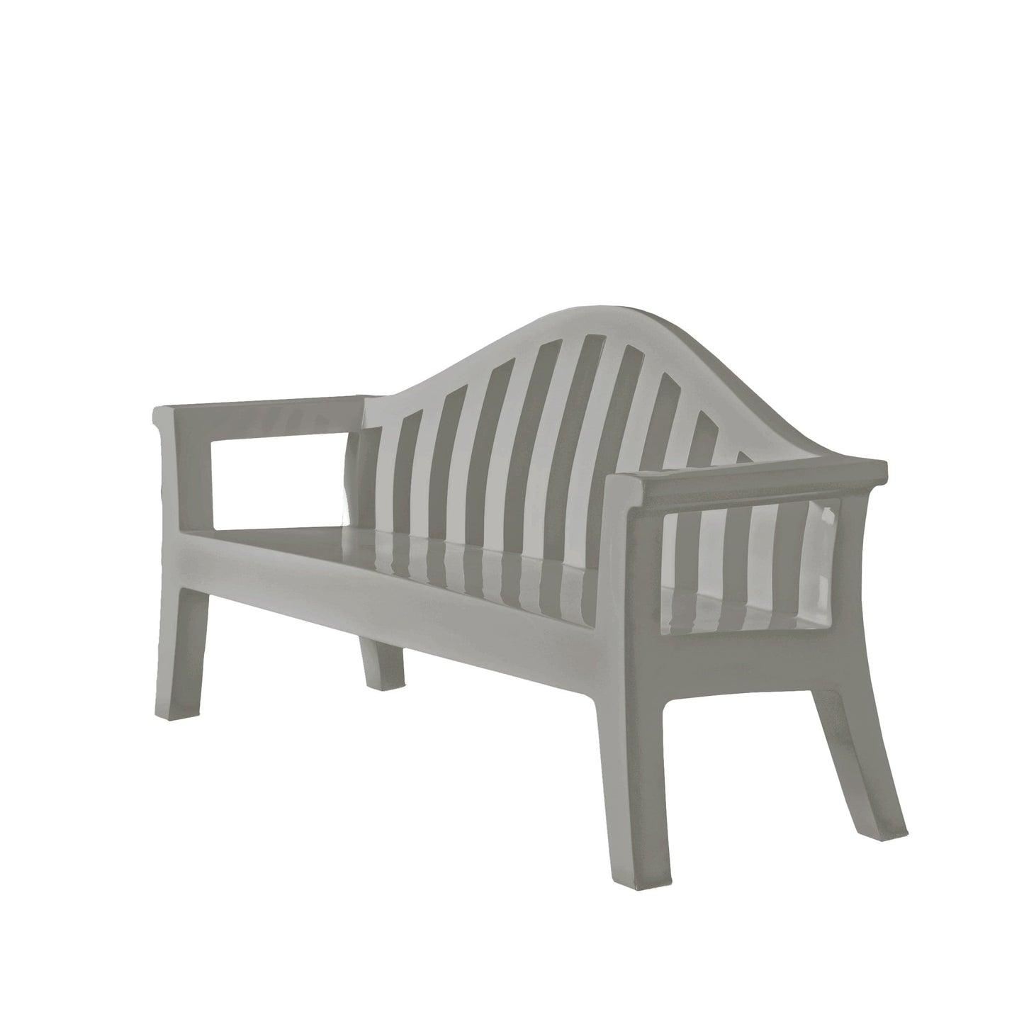 Outdoor Bench – Sculptural Giulietta Polyethylene Statement Piece by Rizzatto