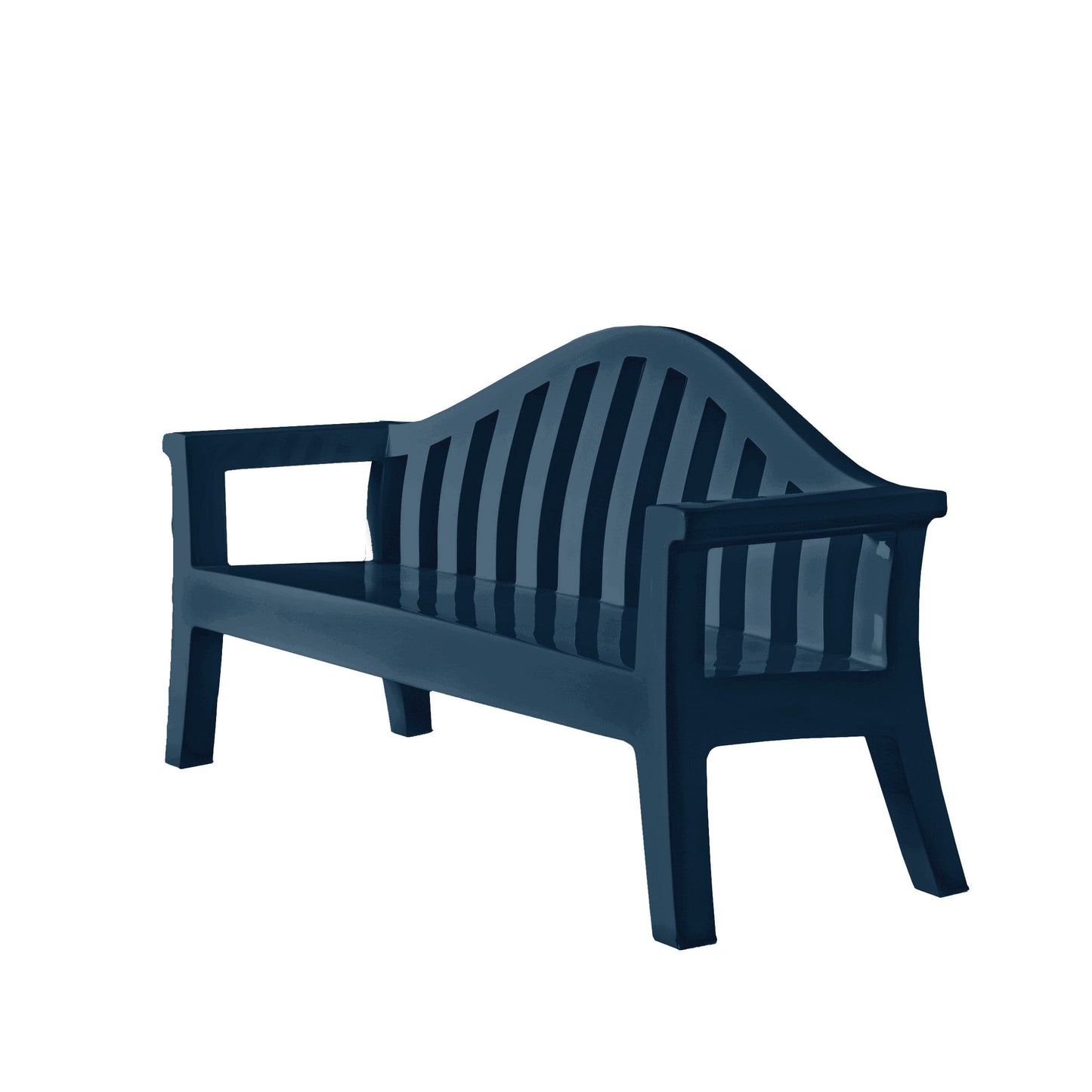 Outdoor Bench – Sculptural Giulietta Polyethylene Statement Piece by Rizzatto