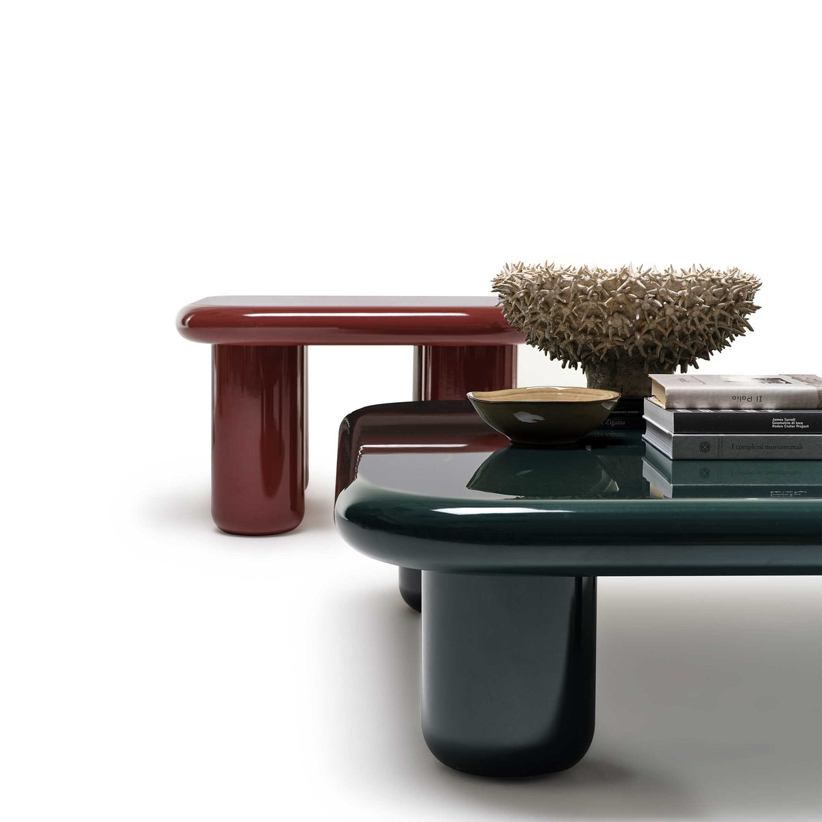Luxury BILBAO Wood Coffee Table Modern Italian Style for Villa