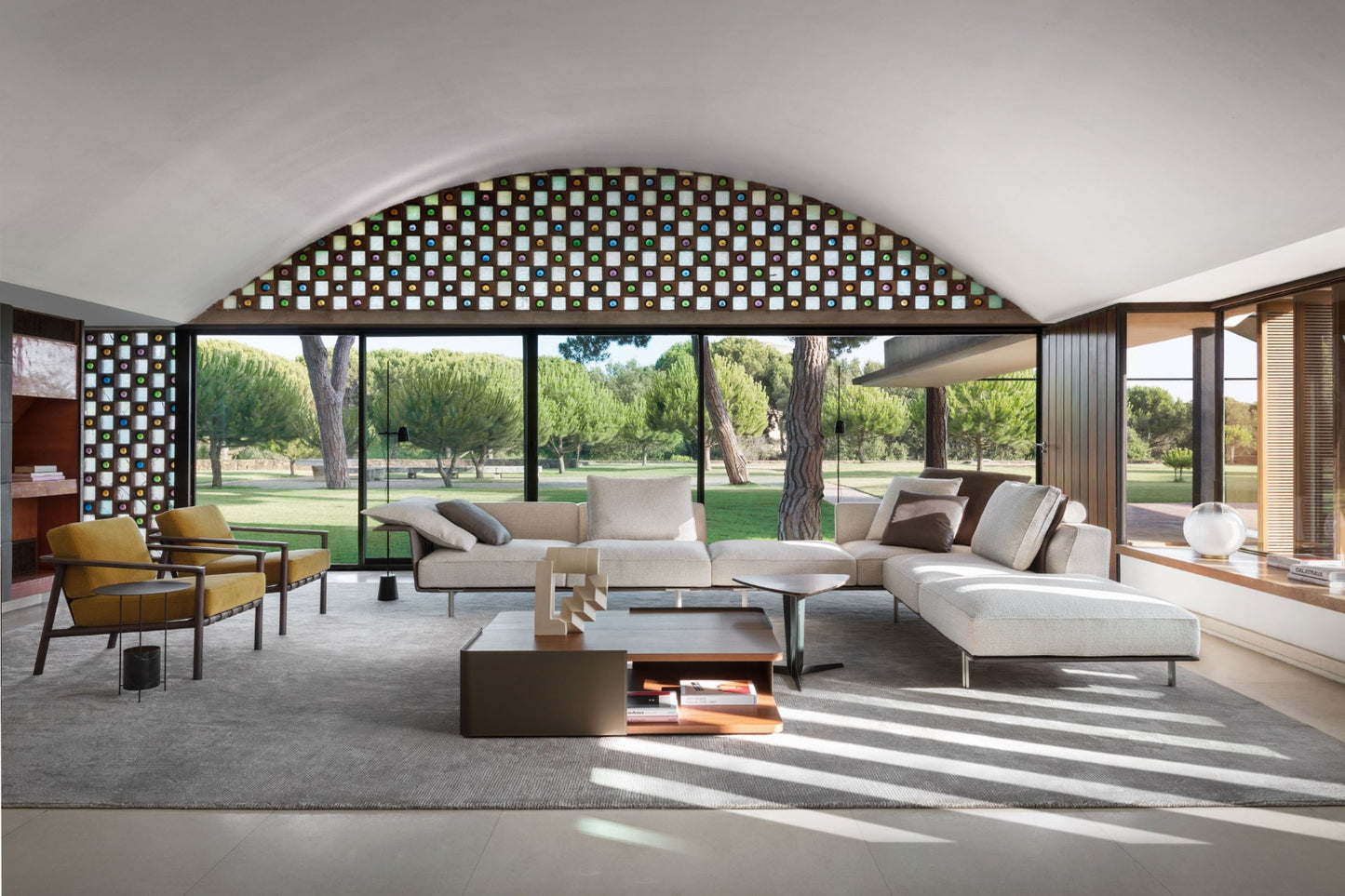 Luxury Gregor Modular Sofa Modern Italian Style for Villa