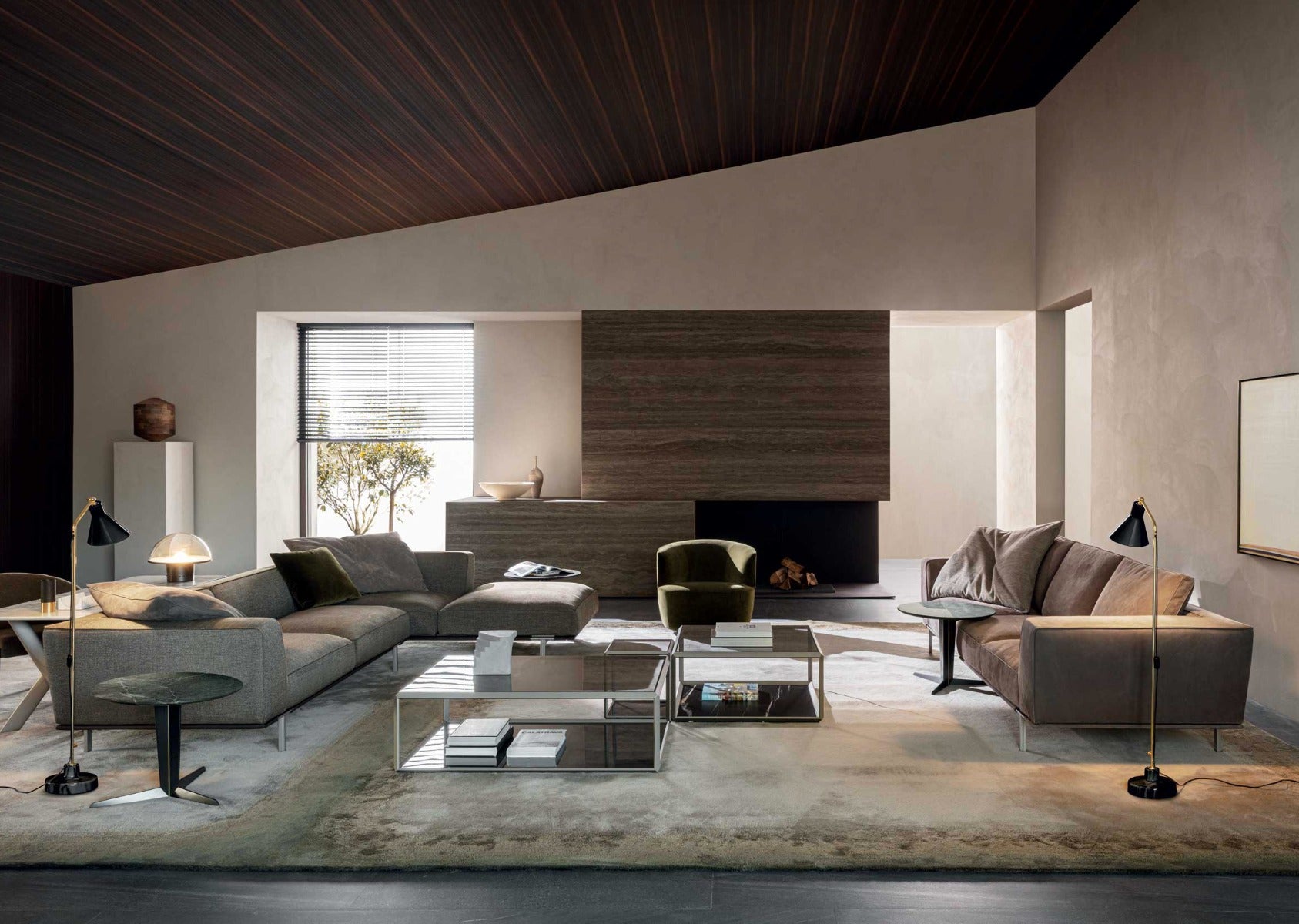 Luxury Gregor Modular Sofa Modern Italian Style for Villa