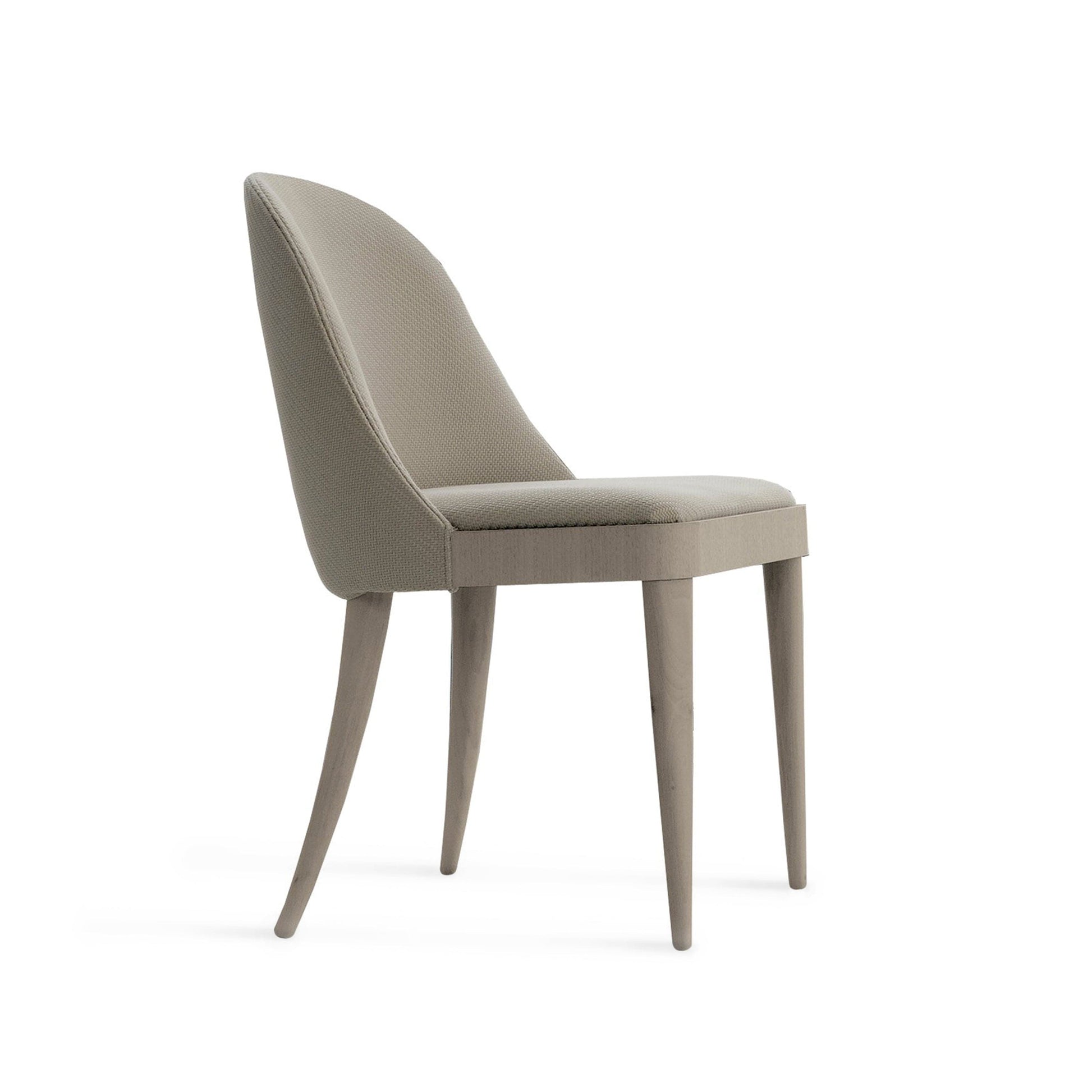 Cordiale Dining Chair – Upholstered Canaletto Walnut by Dale Italia