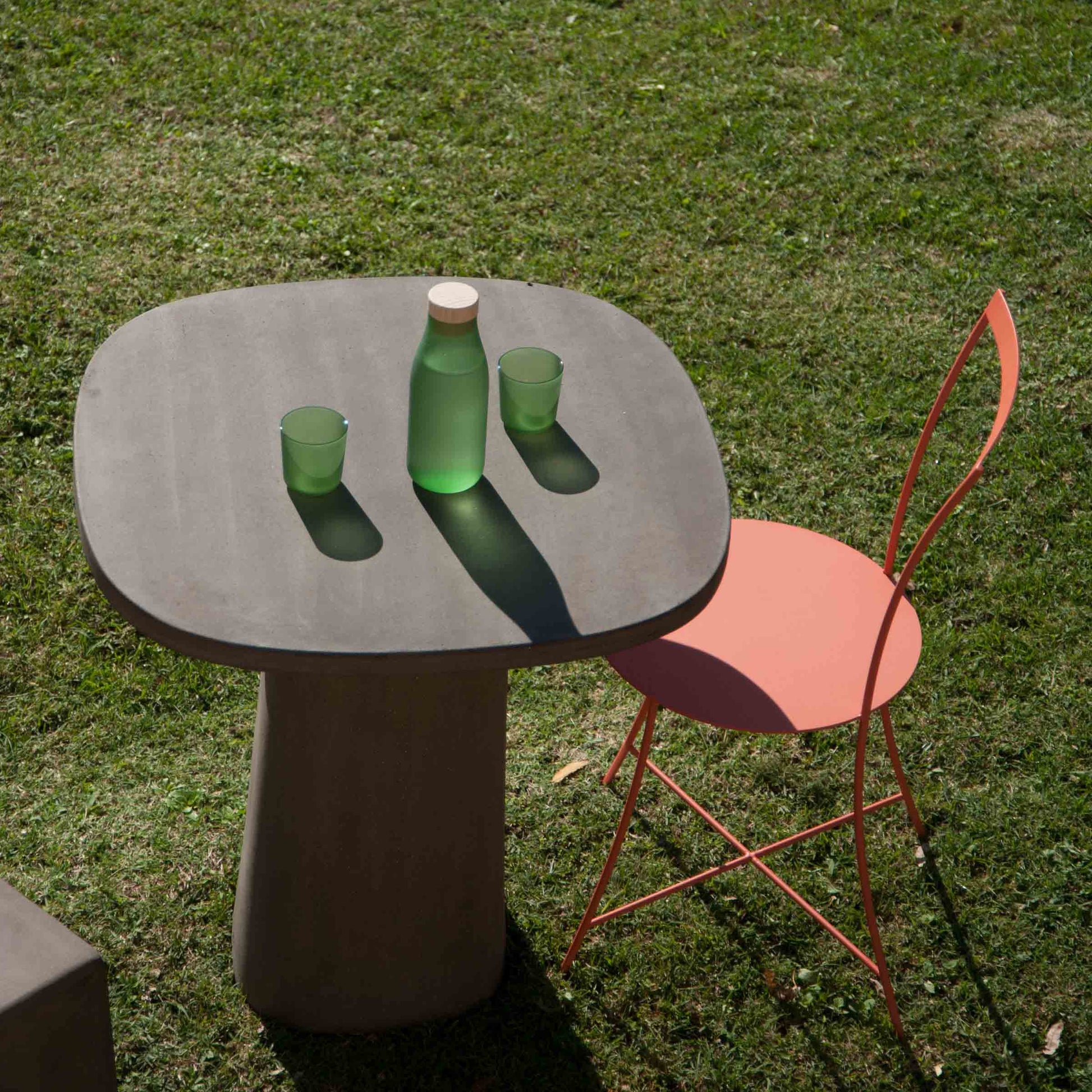 IRMA Stackable Steel Chair by Mario Scairato – Italian Designer Outdoor Seating
