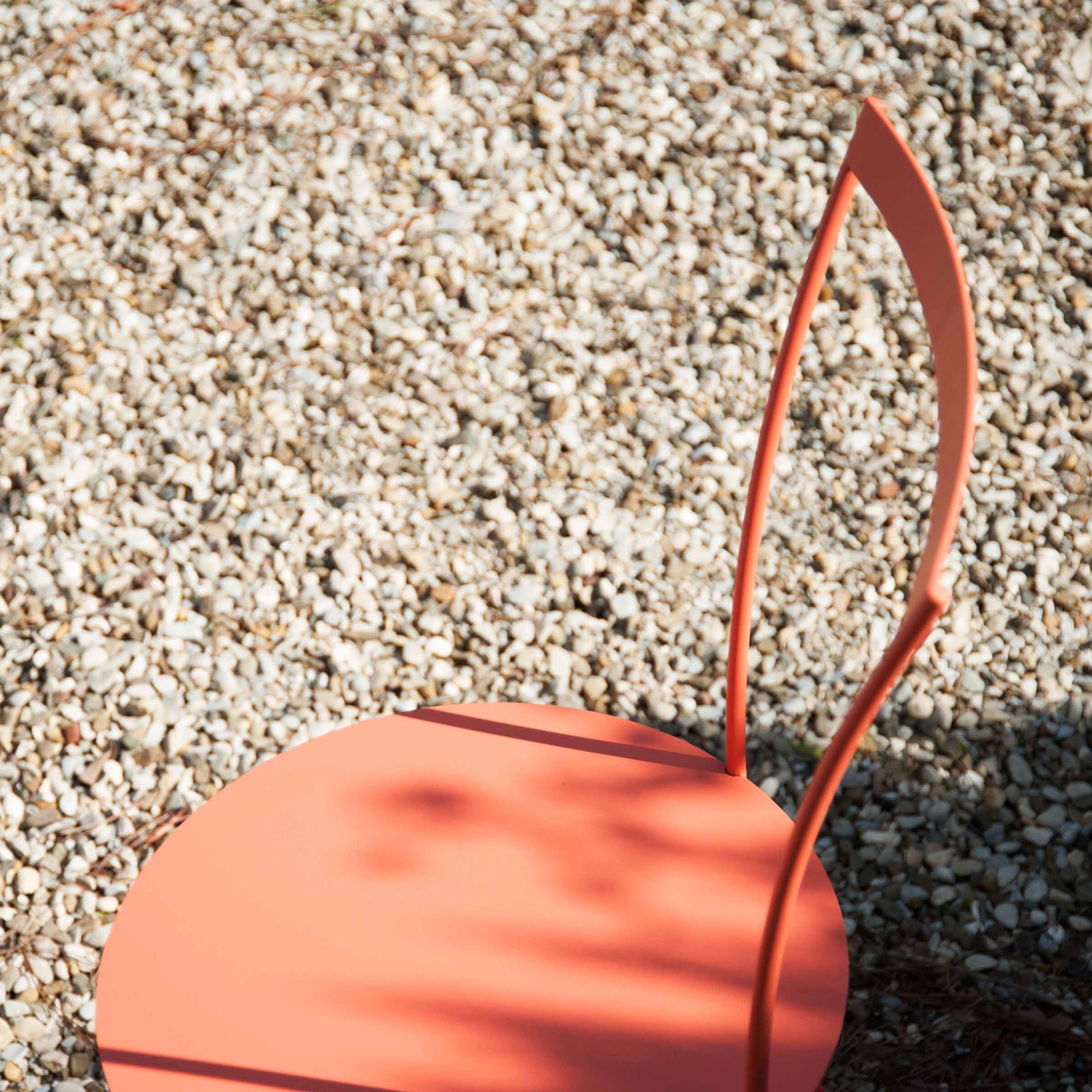 IRMA Stackable Steel Chair by Mario Scairato – Italian Designer Outdoor Seating