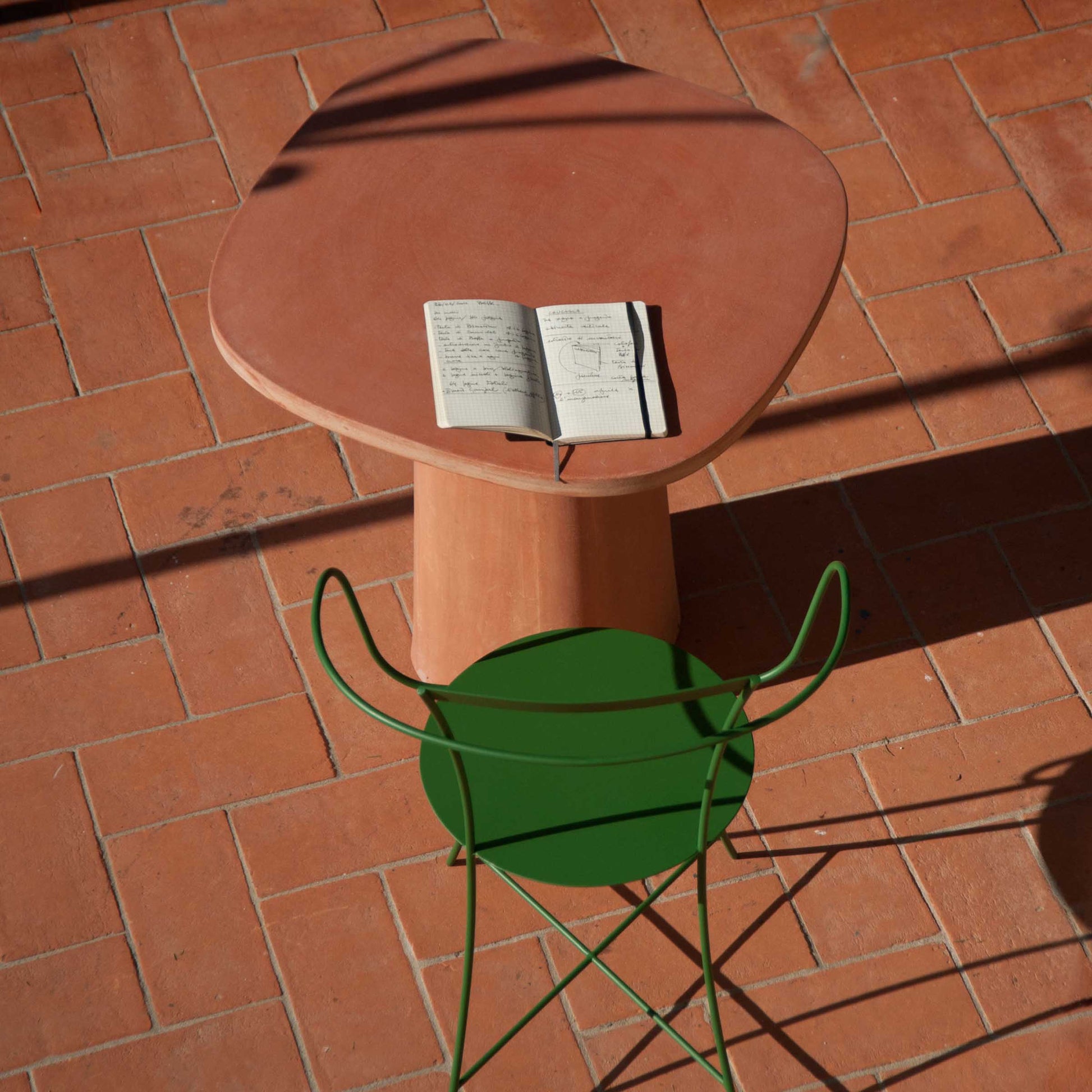 IRMA Stackable Steel Chair by Mario Scairato – Italian Designer Outdoor Seating