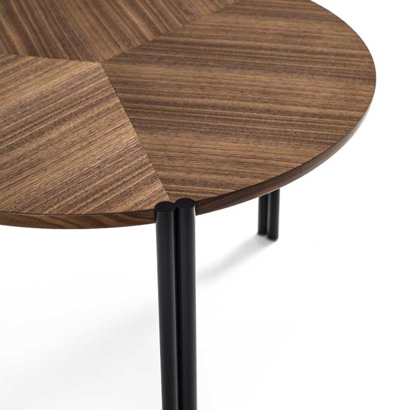 Luxury Jean Ordinary Round Coffee Table Modern Italian Style for Villa
