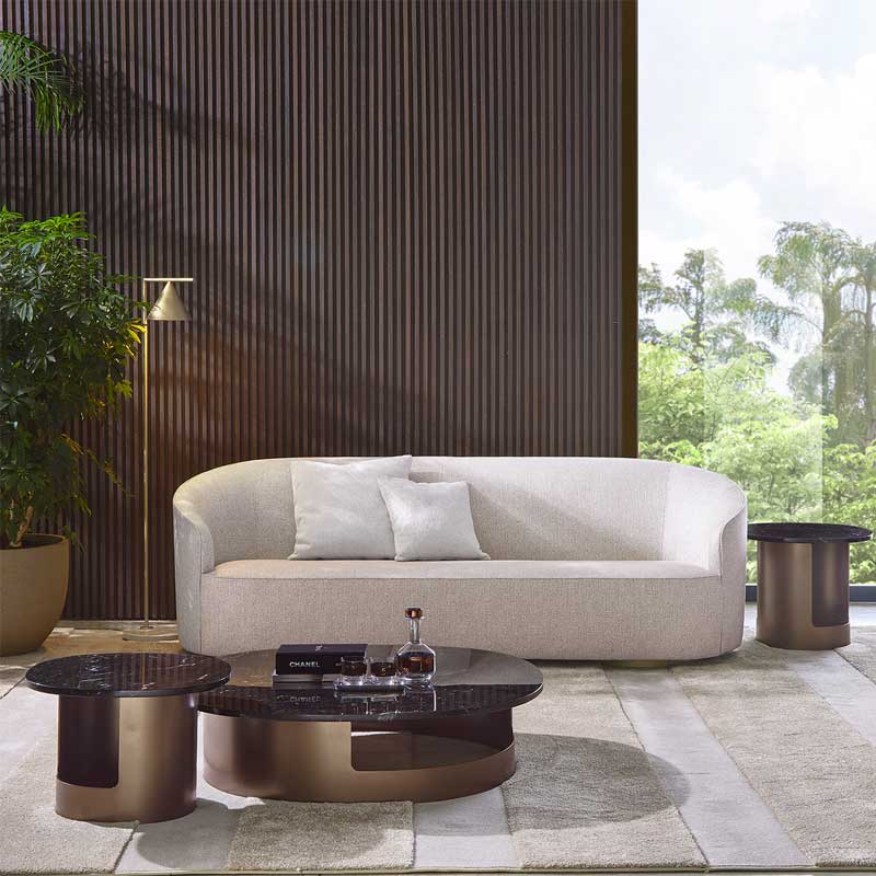Luxury Kofi Coffee Table Modern Italian Style for Villa