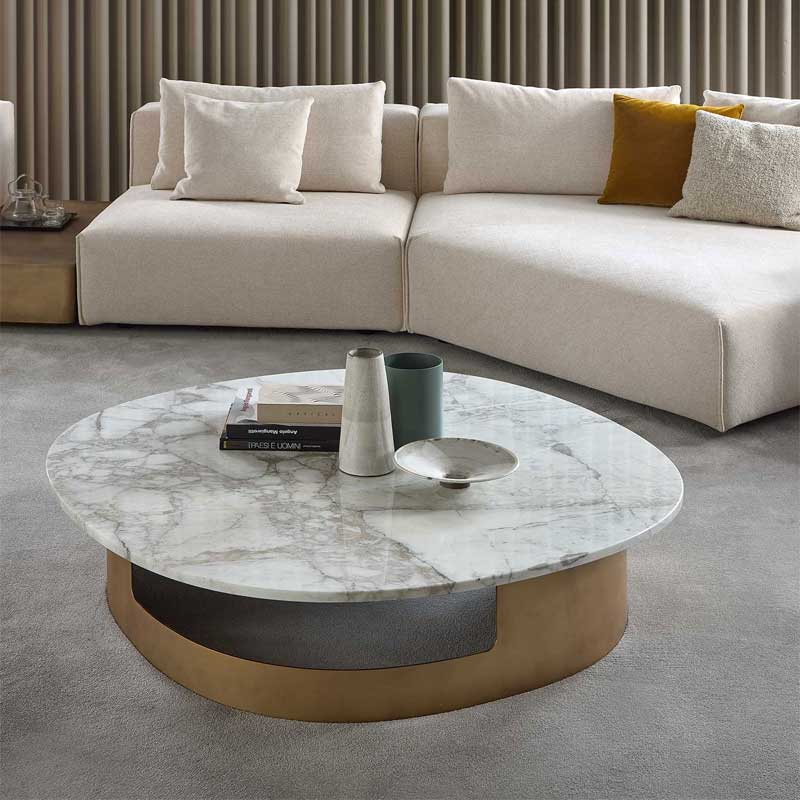 Luxury Kofi Coffee Table Modern Italian Style for Villa