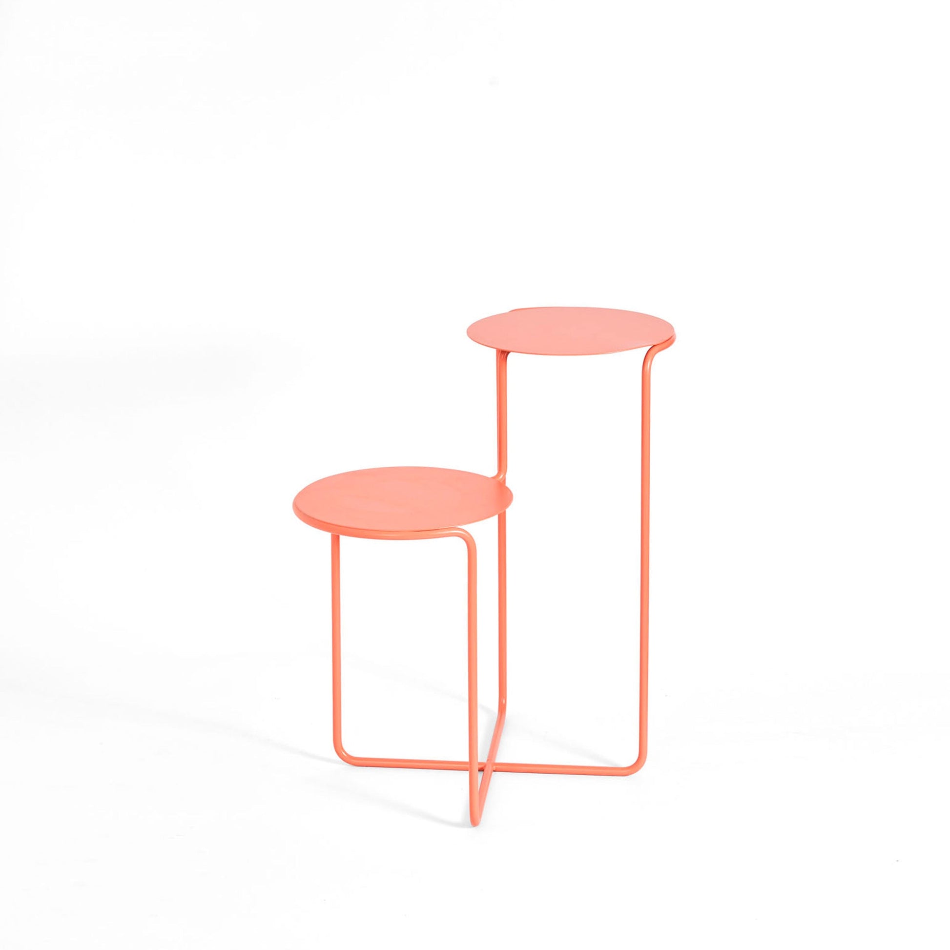 Luxury BISTABLE Steel Side Table Modern Italian Style for Villa