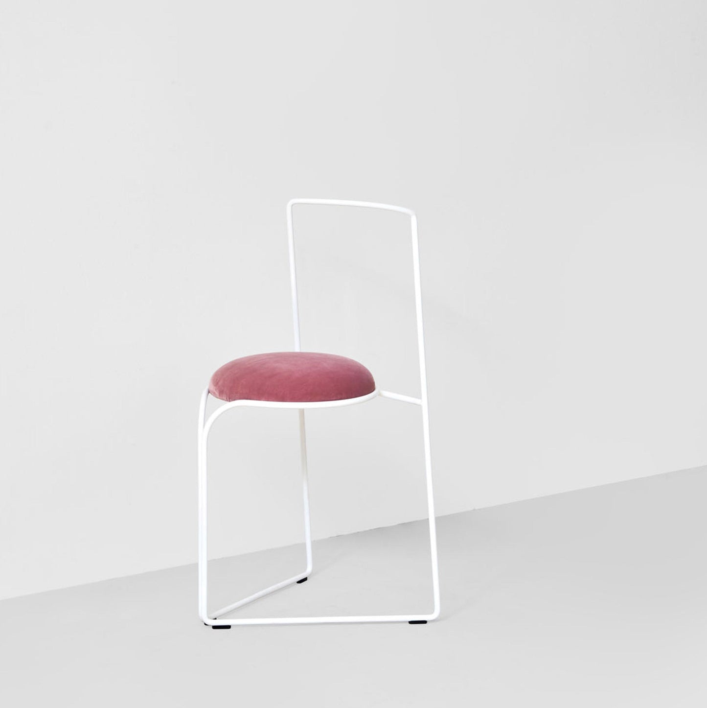 Dining Chair – Flow Chair Sculptural Design – Steel & Velvet – LapiegaWD – Contemporary