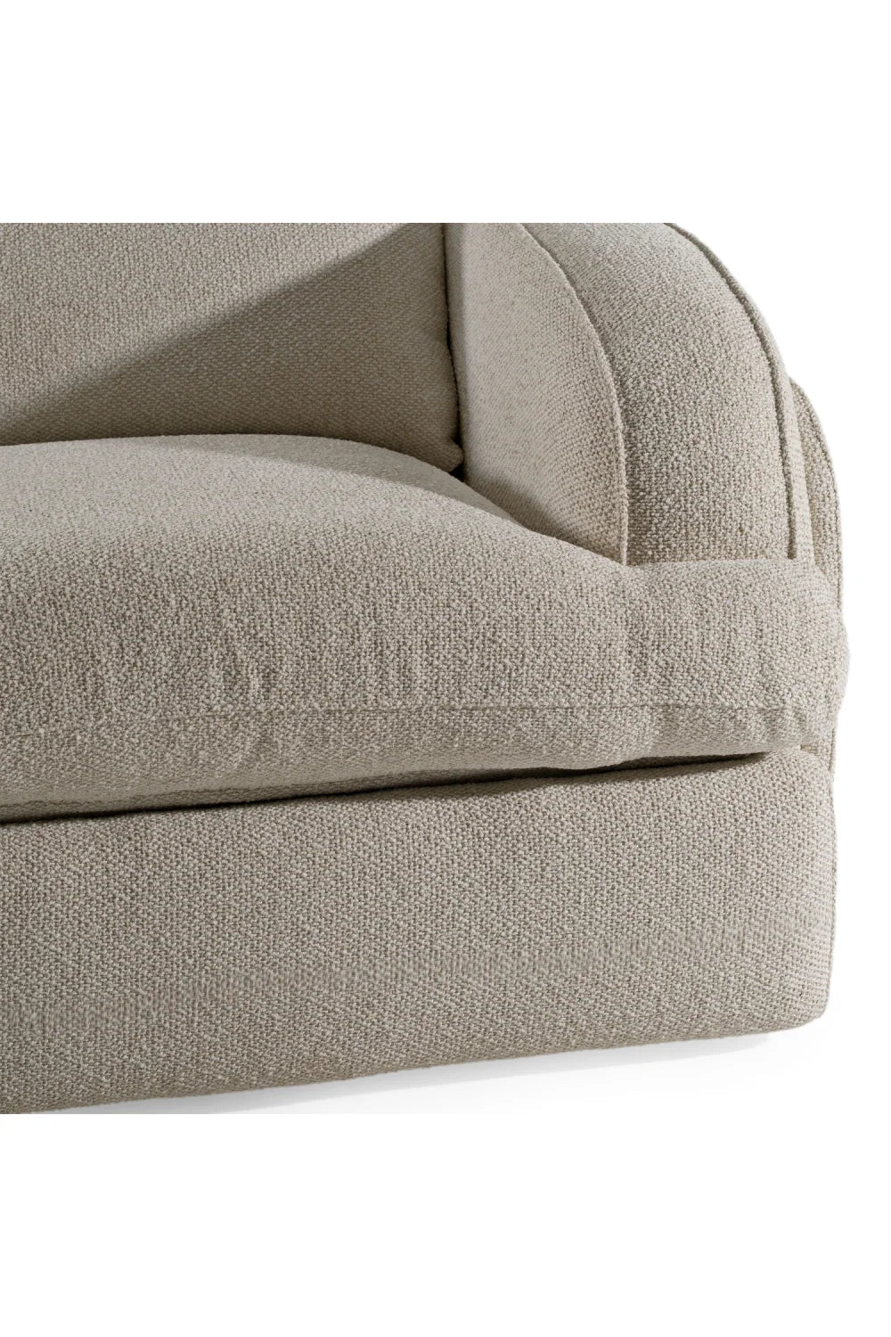 Luxury 3-Piece Sectional Recliner Sofa Modern Italian Style for Villa