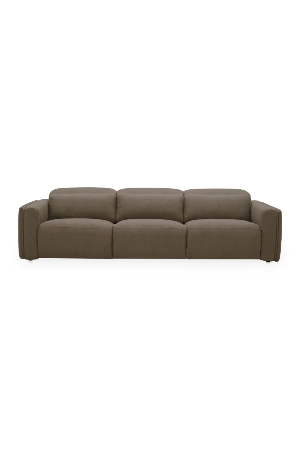 Luxury 3-Seater Power Reclining Sofa Modern Italian Style for Villa