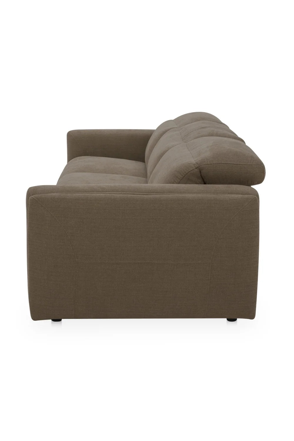 Luxury 3-Seater Power Reclining Sofa Modern Italian Style for Villa
