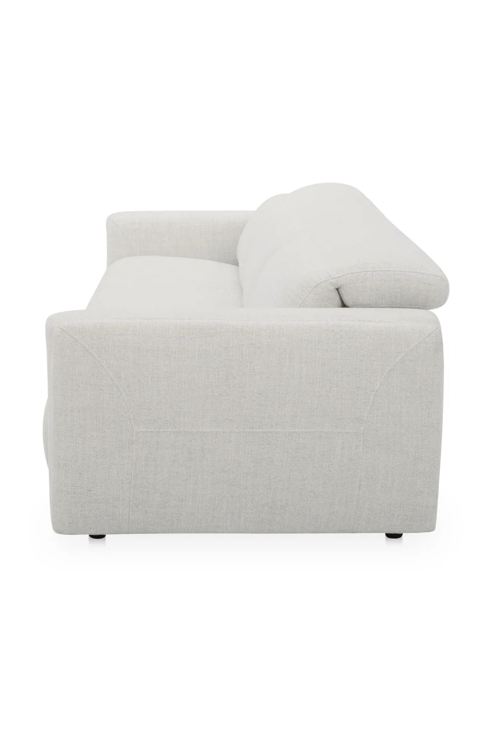 Luxury 3-Seater Power Reclining Sofa Modern Italian Style for Villa