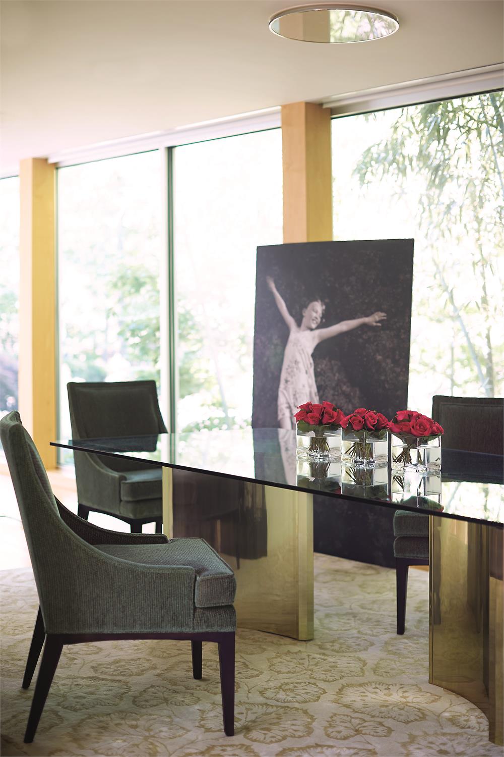 Luxury Abbott Dining Table Modern Italian Style for Villa
