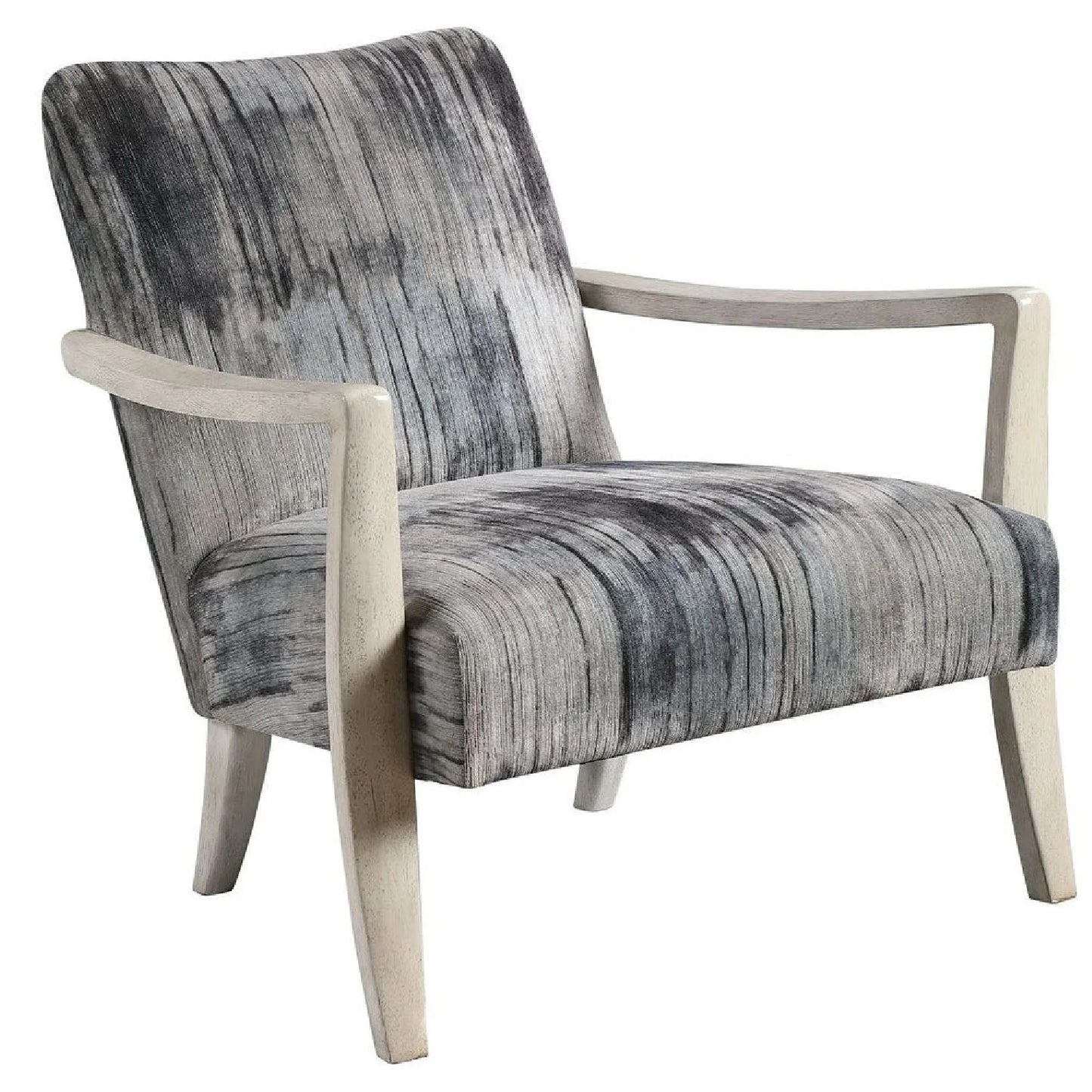 Luxury Abstract Chenille Accent Chair Modern Italian Style for Villa