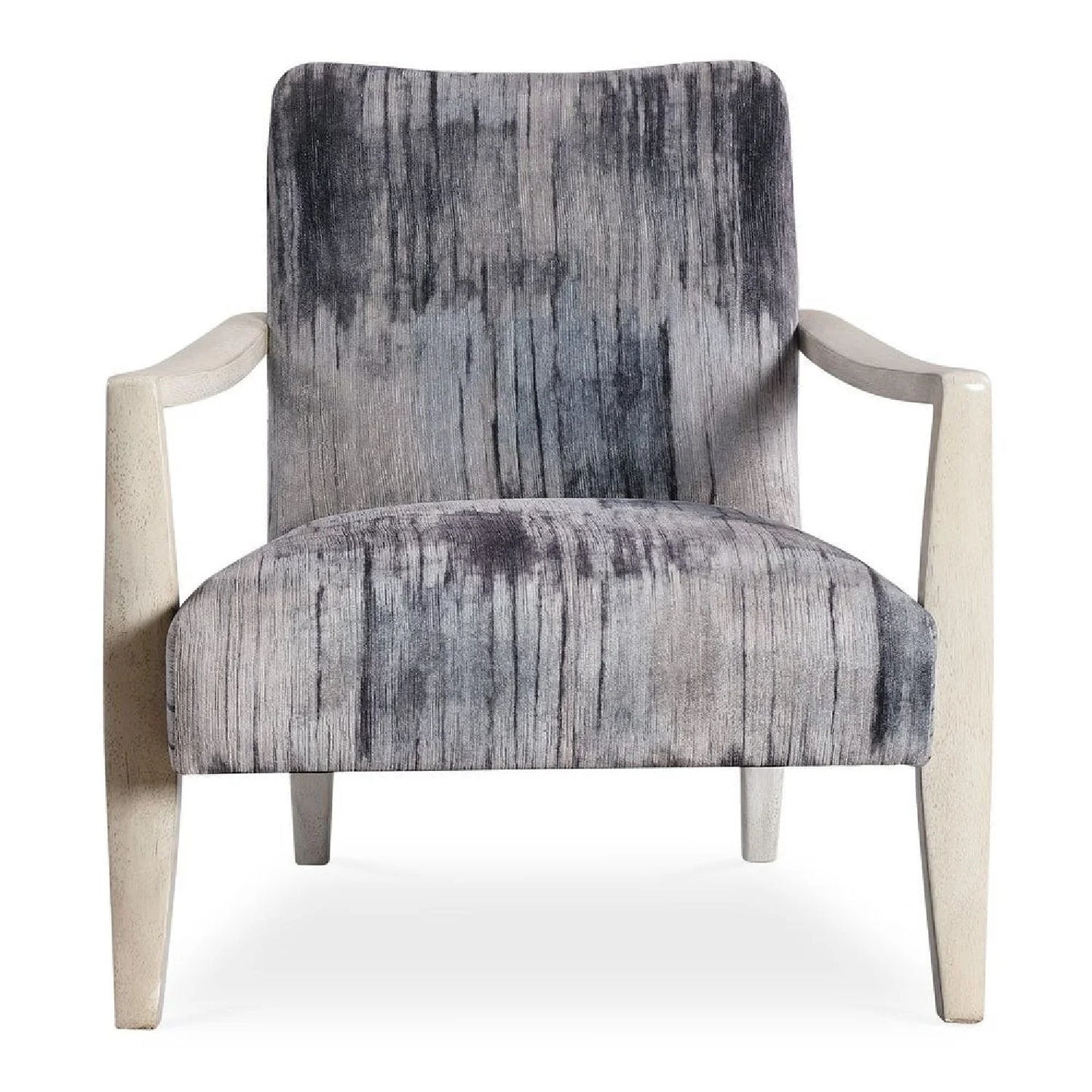 Luxury Abstract Chenille Accent Chair Modern Italian Style for Villa
