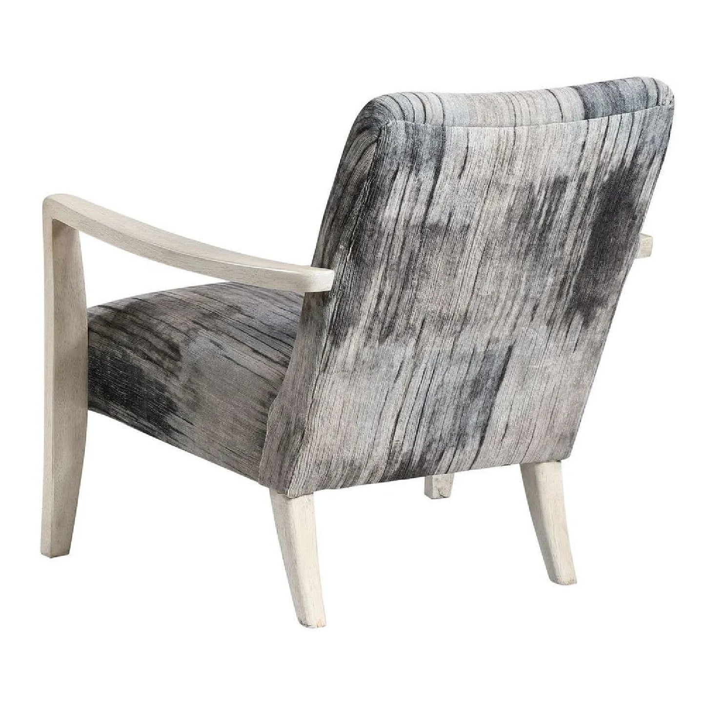Luxury Abstract Chenille Accent Chair Modern Italian Style for Villa
