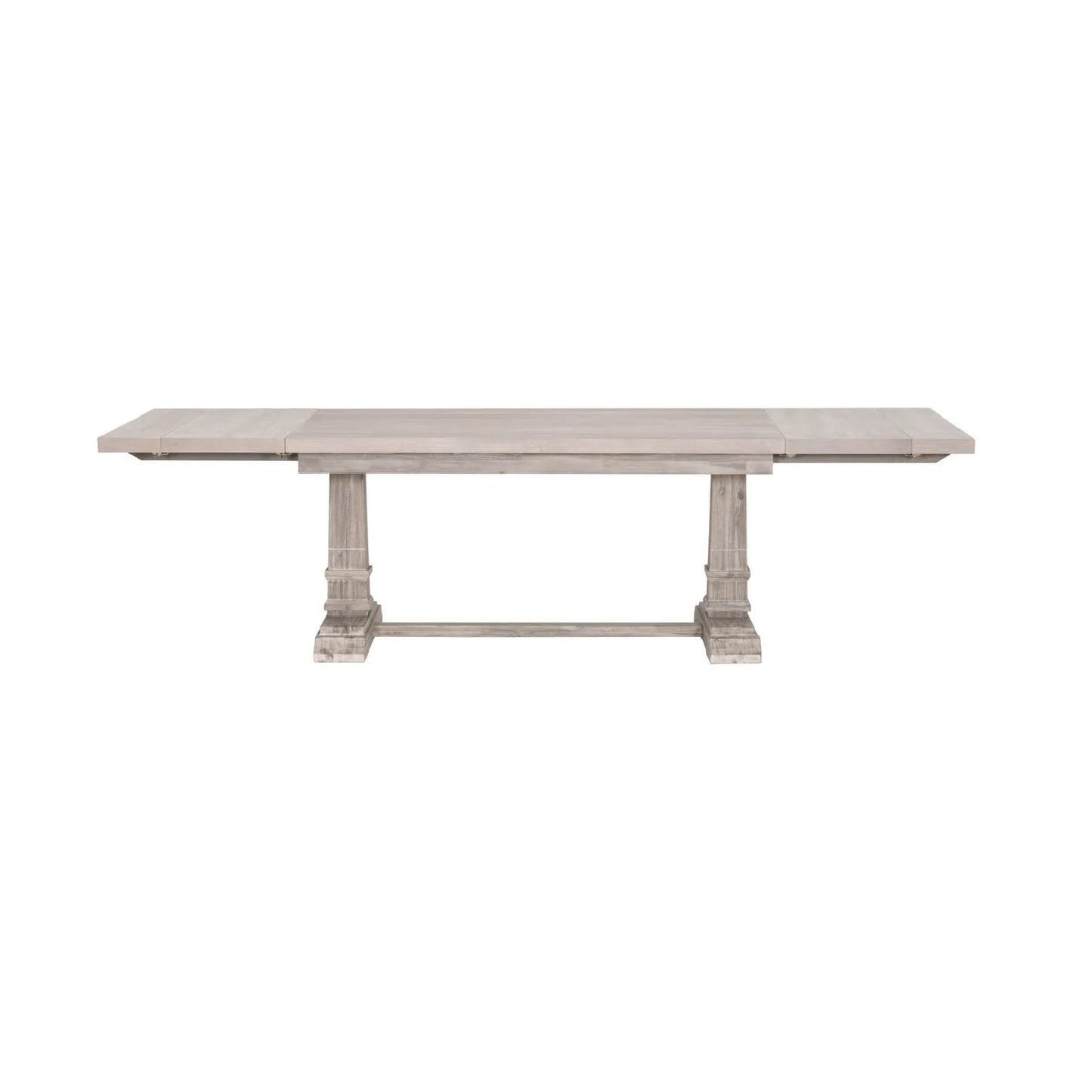 Luxury Acacia Extendable Dining Table Modern Italian Style for Villa