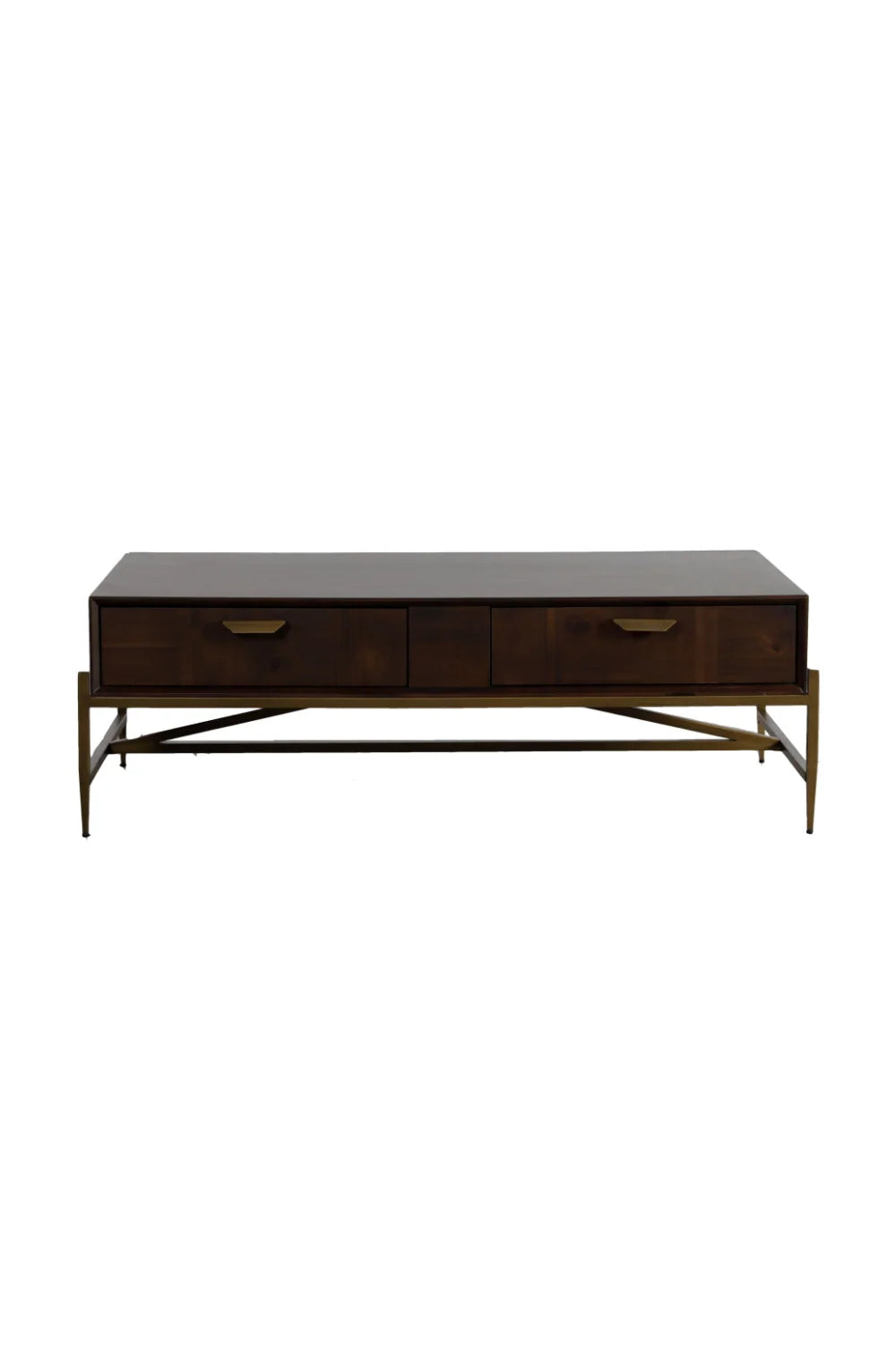 Luxury Acacia Wood Coffee Table Modern Italian Style for Villa