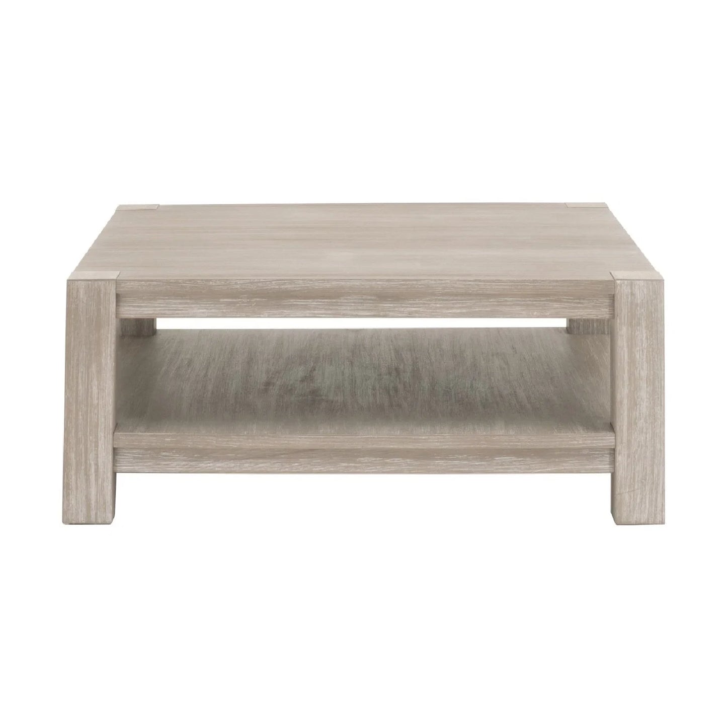 Luxury Adler Acacia Wooden Coffee Table Modern Italian Style for Villa