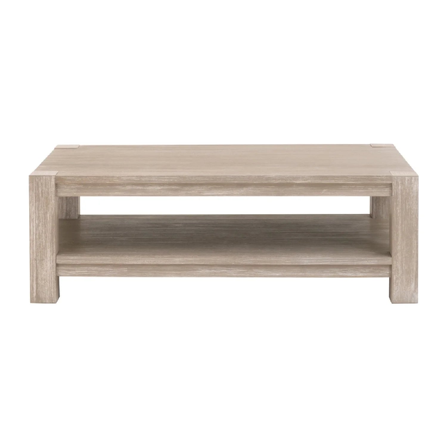 Luxury Adler Acacia Wooden Coffee Table Modern Italian Style for Villa