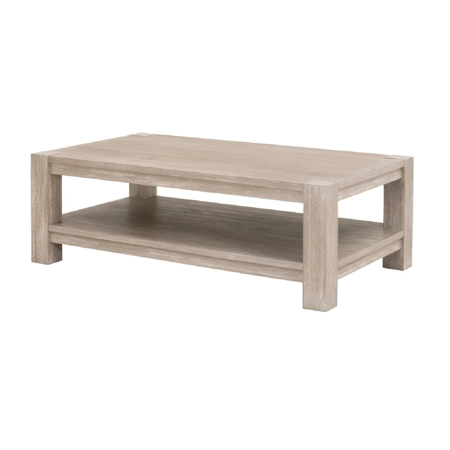 Luxury Adler Acacia Wooden Coffee Table Modern Italian Style for Villa